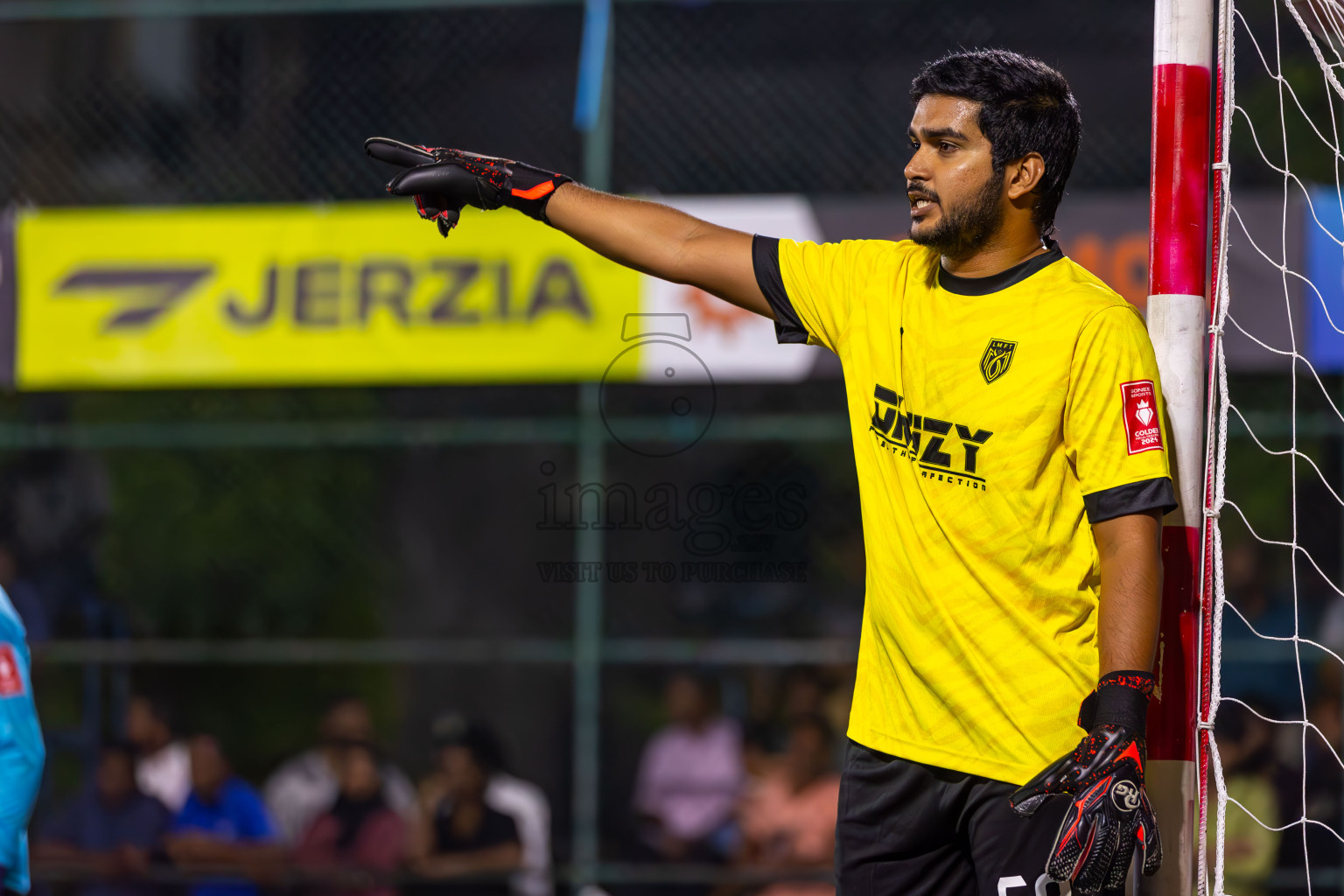 L Maamendhoo vs L Isdhoo in Day 12 of Golden Futsal Challenge 2024 was held on Friday, 26th January 2024, in Hulhumale', Maldives
Photos: Ismail Thoriq / images.mv