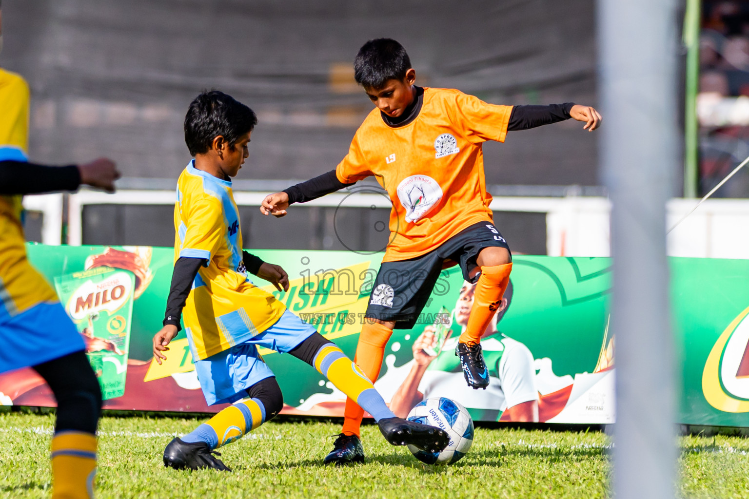 Day 2 of Under 10 MILO Academy Championship 2024 was held at National Stadium in Male', Maldives on Saturday, 27th April 2024. Photos: Nausham Waheed / images.mv