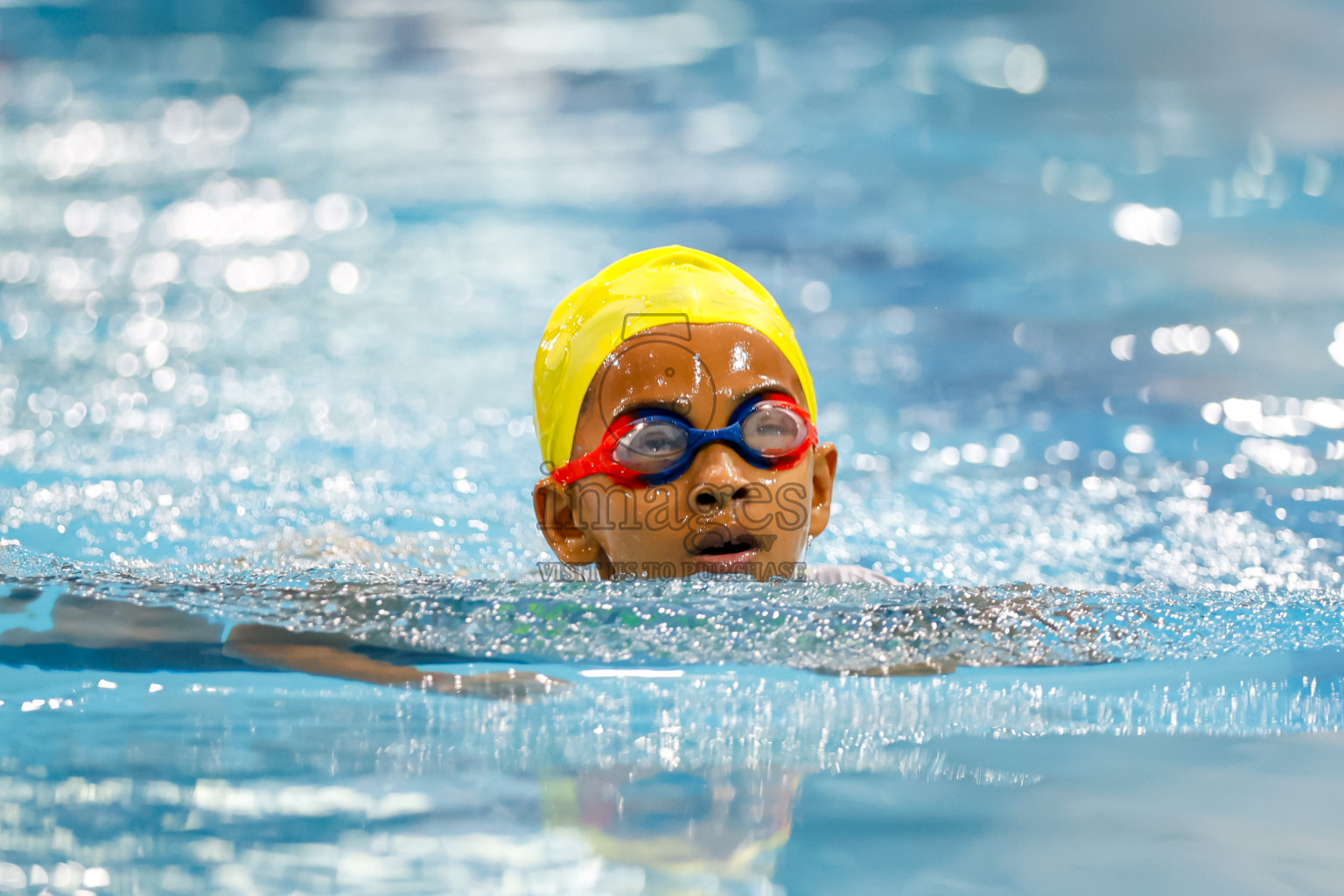 Day 4 of BML 6th National Kids Swimming Kids Festival 2025 held in Hulhumale', Maldives on Thursday, 6th November 2024. 
Photos: Hassan Simah / images.mv