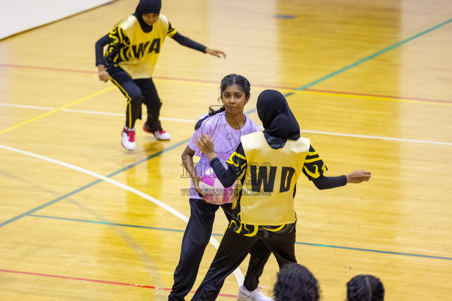 Day 13 of 26th Inter-School Netball Tournament 2025 was held in Social Center Indoor Hall on Saturday, 1st November 2025. Photos: Ismail Thoriq / images.mv