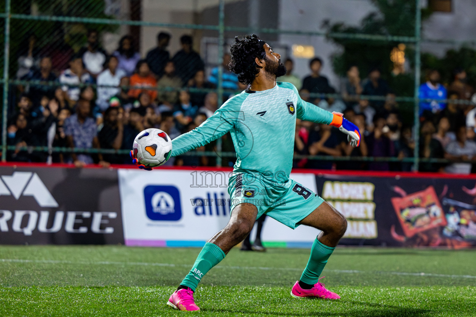 RRC vs Club TTS in Round of 16 of Club Maldives Cup 2024 held in Rehendi Futsal Ground, Hulhumale', Maldives on Tuesday, 8th October 2024. Photos: Nausham Waheed / images.mv