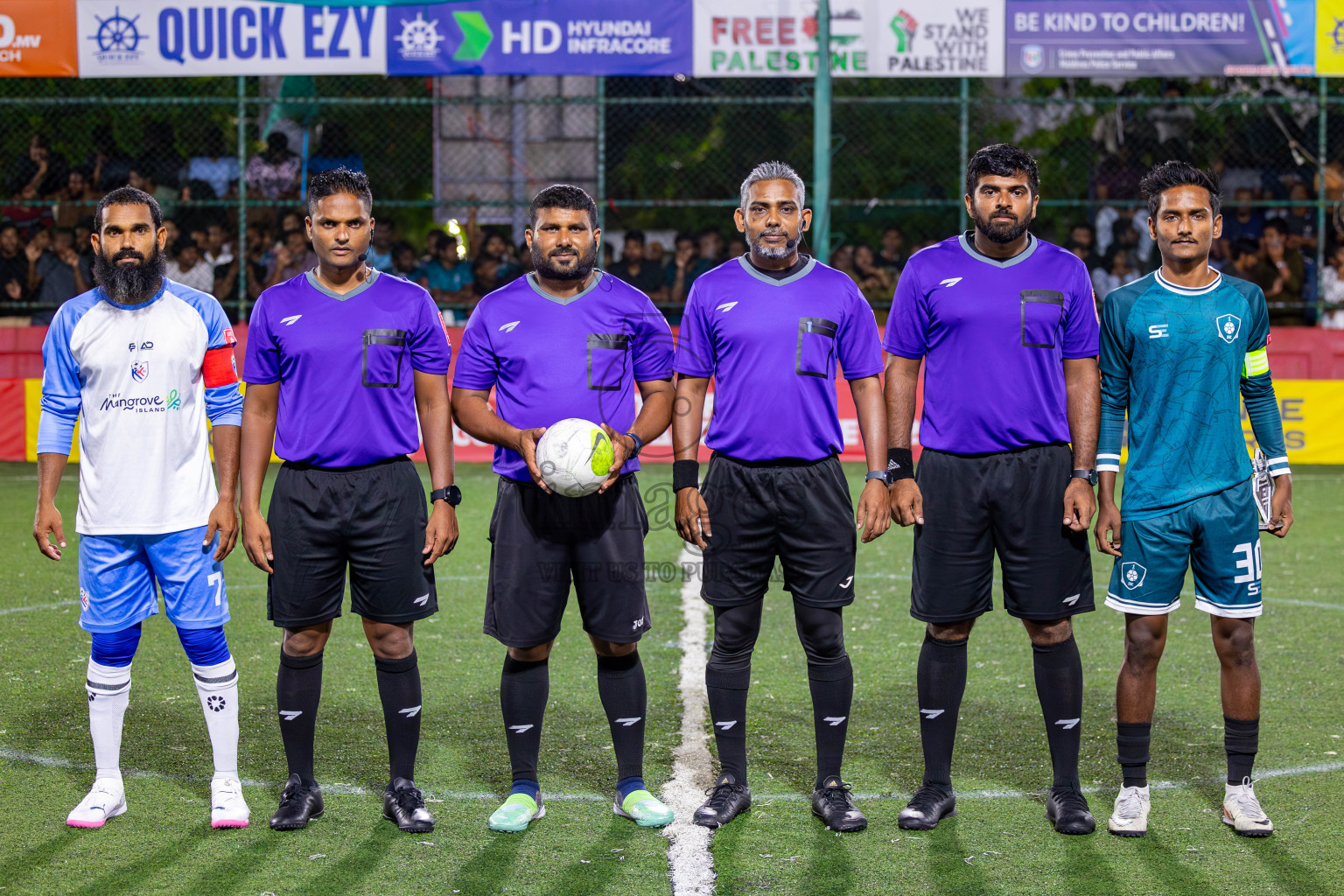 N Kendhikulhudhoo vs R Dhuvaafaru on Day 39 of Golden Futsal Challenge 2024 was held on Saturday, 24th February 2024, in Hulhumale', Maldives 
Photos: Mohamed Mahfooz Moosa/ images.mv