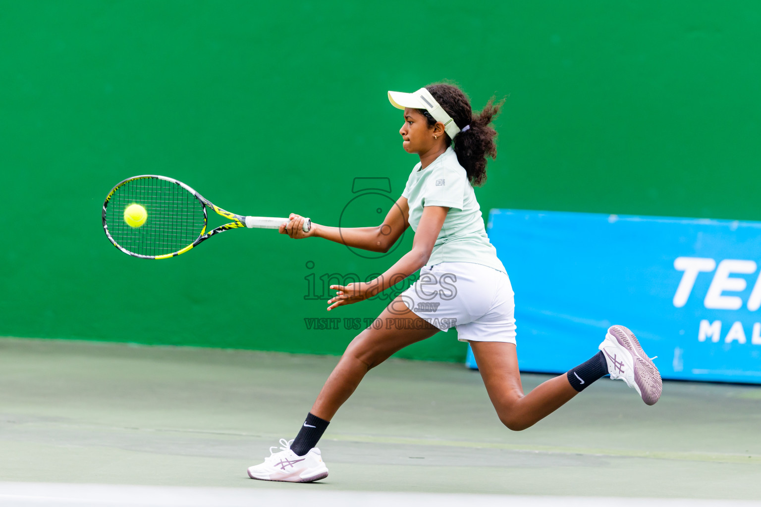 Day 1 of ATF Maldives Junior Open Tennis was held in Male' Tennis Court, Male', Maldives on Monday, 9th December 2024. Photos: Nausham Waheed / images.mv