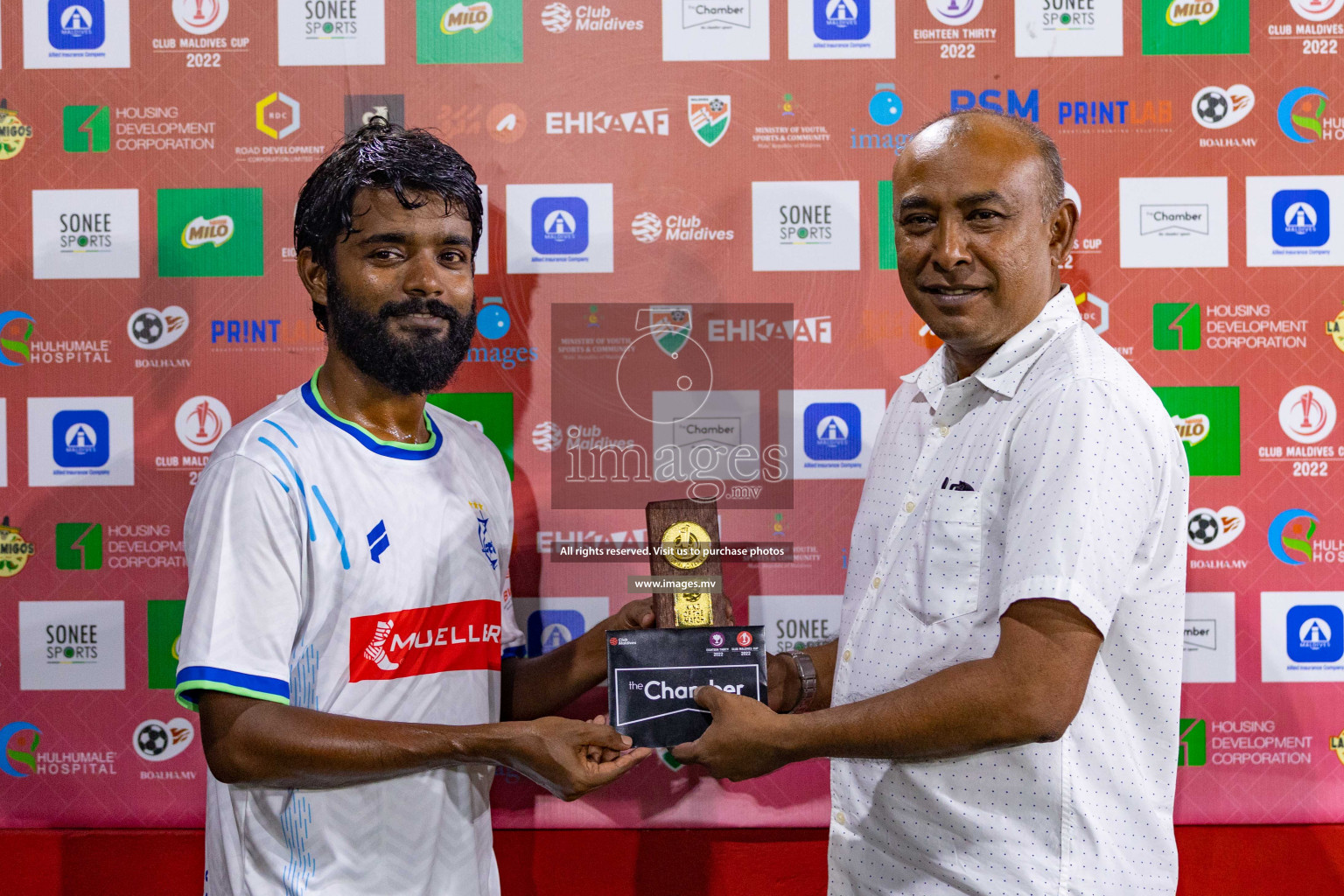 STO RC vs Muleeaage RC in Club Maldives Cup 2022 was held in Hulhumale', Maldives on Thursday, 20th October 2022. Photos: Ismail Thoriq / images.mv