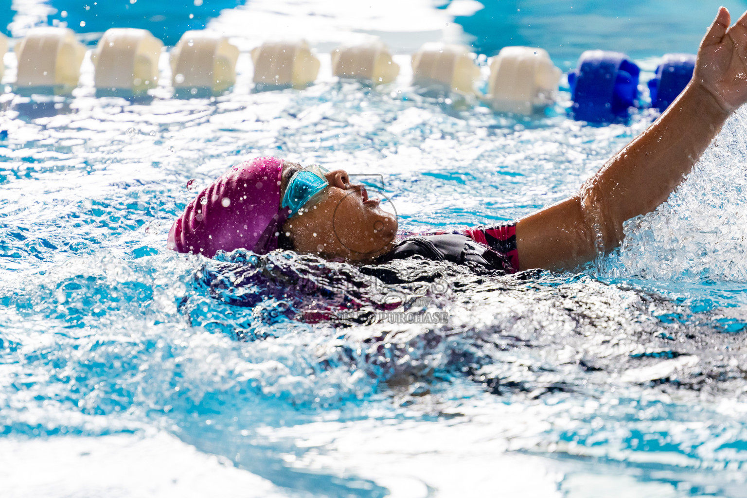 Day 3 of BML 5th National Swimming Kids Festival 2024 held in Hulhumale', Maldives on Wednesday, 20th November 2024. Photos: Nausham Waheed / images.mv