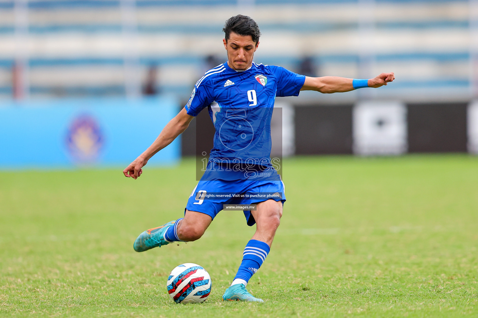 Kuwait vs Bangladesh in the Semi-final of SAFF Championship 2023 held in Sree Kanteerava Stadium, Bengaluru, India, on Saturday, 1st July 2023. Photos: Nausham Waheed, Hassan Simah / images.mv