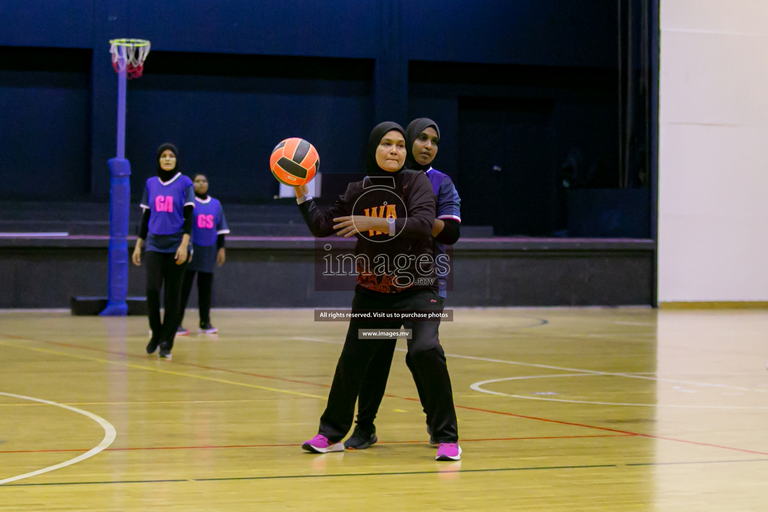 Xenith Sports Club vs Club Matrix in the Milo National Netball Tournament 2022 on 18 July 2022, held in Social Center, Male', Maldives. Photographer: Ahmed Dhaadh / Images.mv