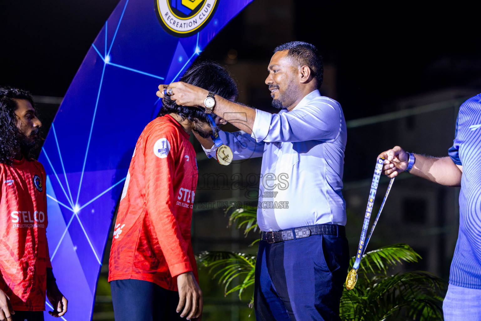 Police Club vs STELCO Rc in Final of Office League 2025 was held on Friday, 9th May 2025 in Hulhumale', Maldives. Photos: Nausham Waheed  / images.mv
