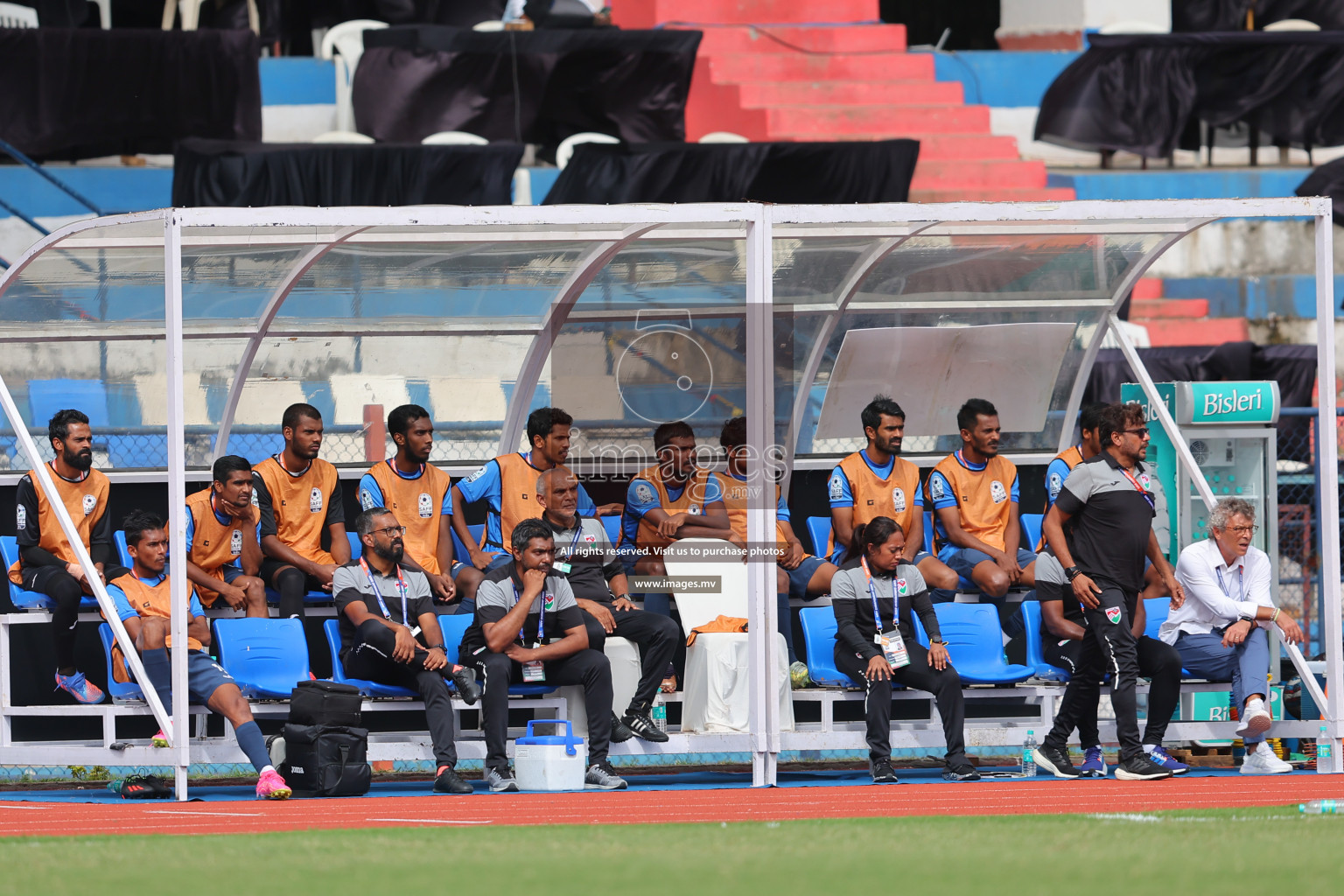 Lebanon vs Maldives in SAFF Championship 2023 held in Sree Kanteerava Stadium, Bengaluru, India, on Tuesday, 28th June 2023. Photos: Nausham Waheed, Hassan Simah / images.mv