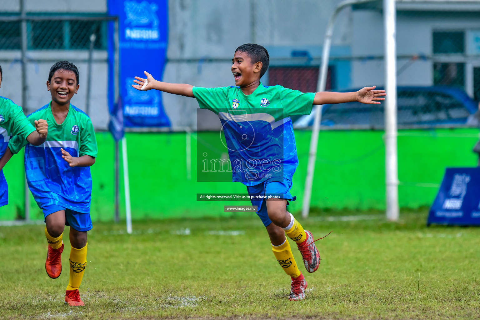 Day 4 of Milo Kids Football Fiesta 2022 was held in Male', Maldives on 22nd October 2022. Photos: Nausham Waheed/ images.mv