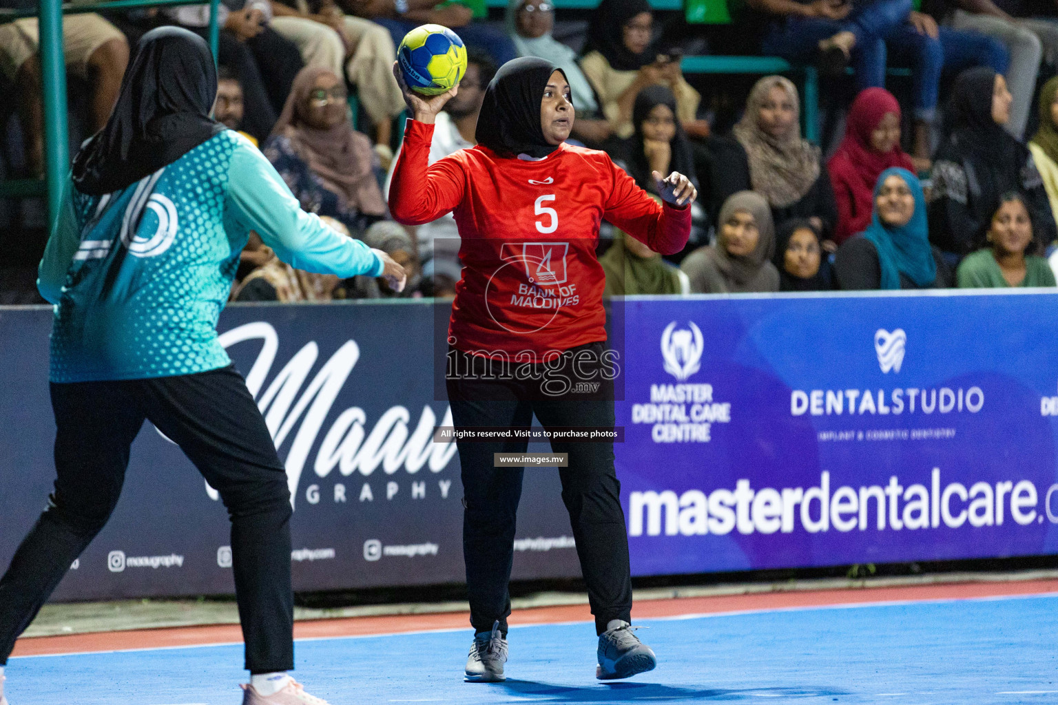 Day 1 of 7th Inter-Office/Company Handball Tournament 2023, held in Handball ground, Male', Maldives on Friday, 16th September 2023 Photos: Nausham Waheed/ Images.mv