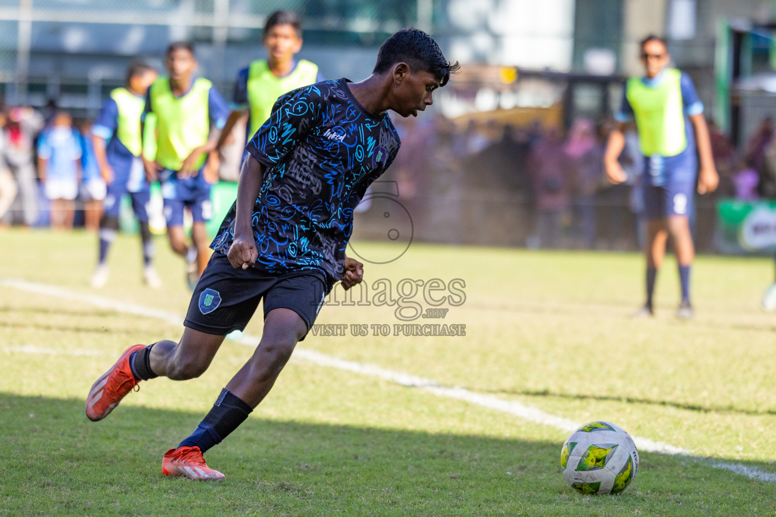 Day 3 of MILO Academy Championship 2024 (U-14) was held in Henveyru Stadium, Male', Maldives on Saturday, 2nd November 2024.
Photos: Ismail Thoriq, Images.mv