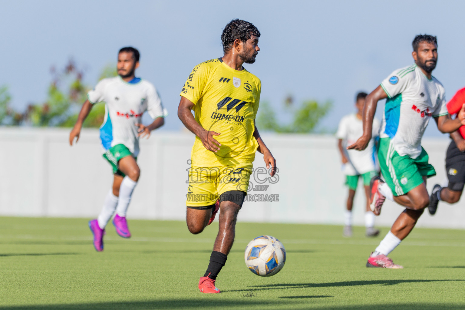 Semi Finals Match 02 Huss Songun FT VS Velaa Sports Club in Day 8 of Eydhafushi Cup 2025 held in Eydhafushi Football Stadium at B. Eydhafushi, Maldives on Saturday, 13th September 2025. Photos: Arif Rasheed / images.mv