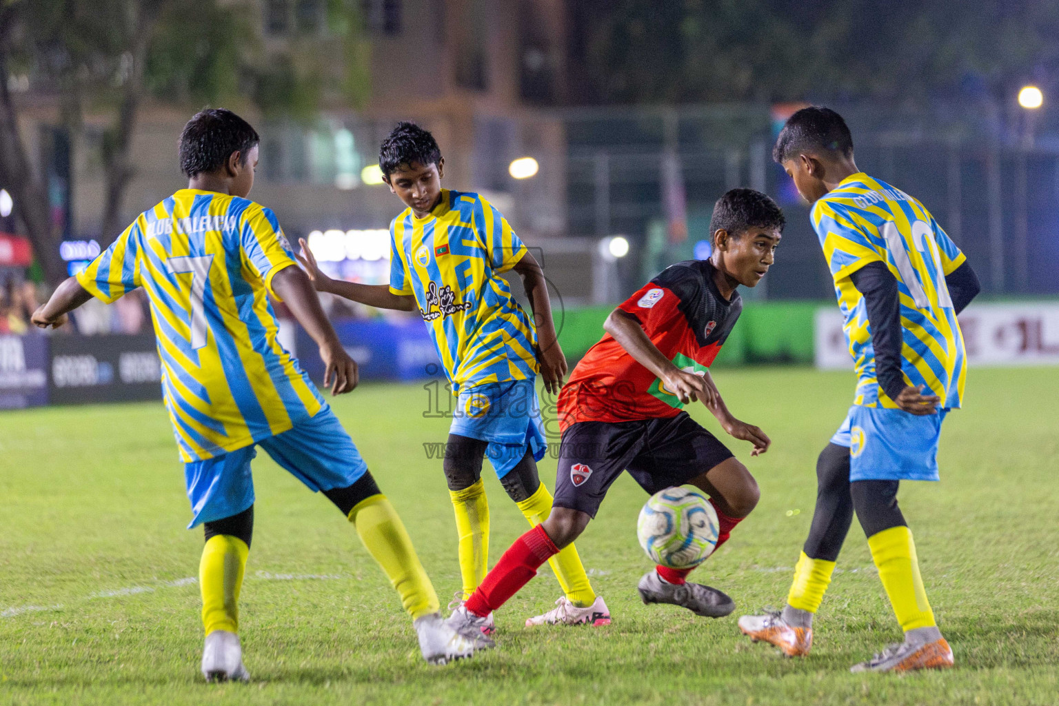 TC vs Valencia  (U12) in Day 5 of Dhivehi Youth League 2024 held at Henveiru Stadium on Friday 29th November 2024. Photos: Shuu Abdul Sattar/ Images.mv