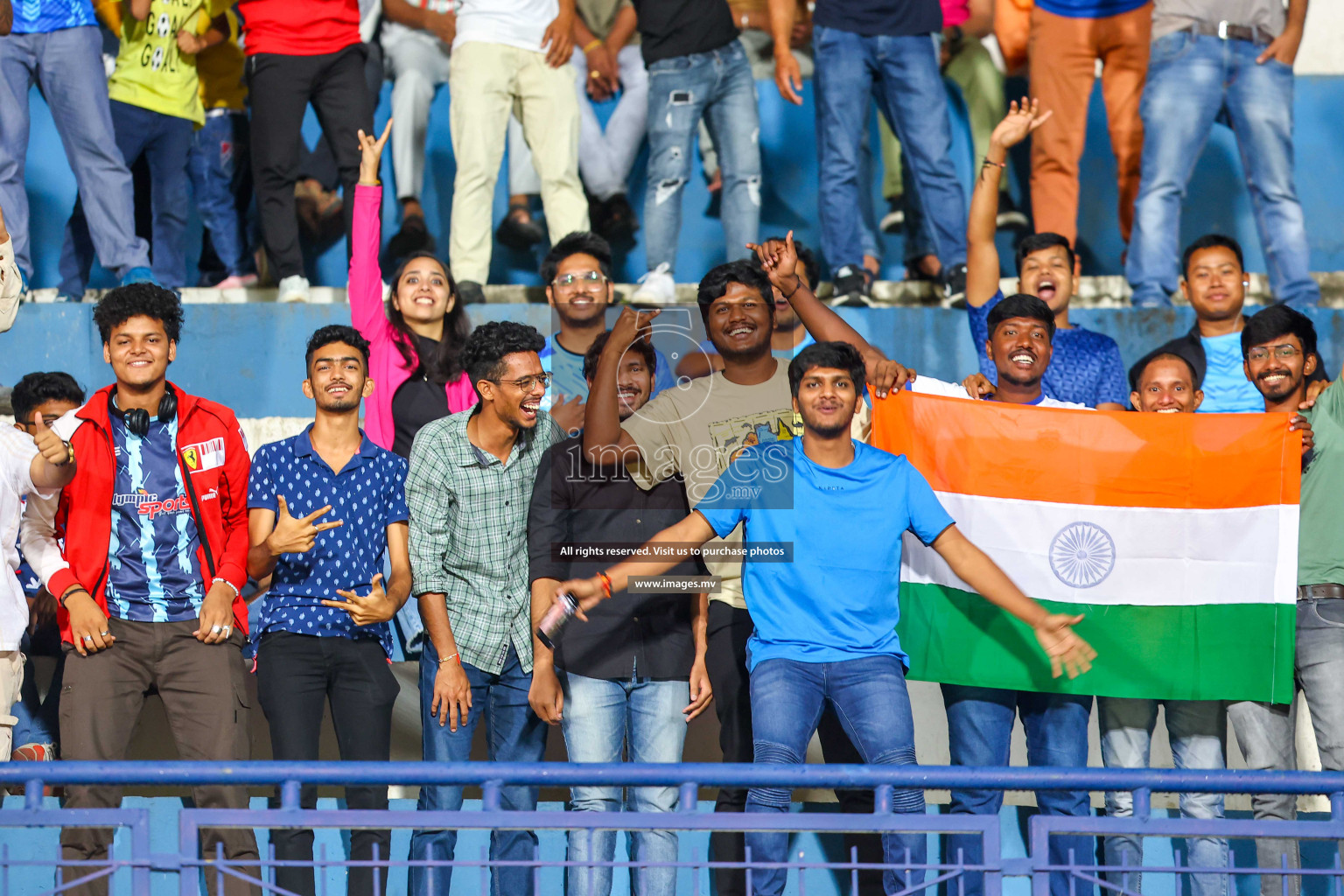 Nepal vs India in SAFF Championship 2023 held in Sree Kanteerava Stadium, Bengaluru, India, on Saturday, 24th June 2023. Photos: Hassan Simah / images.mv