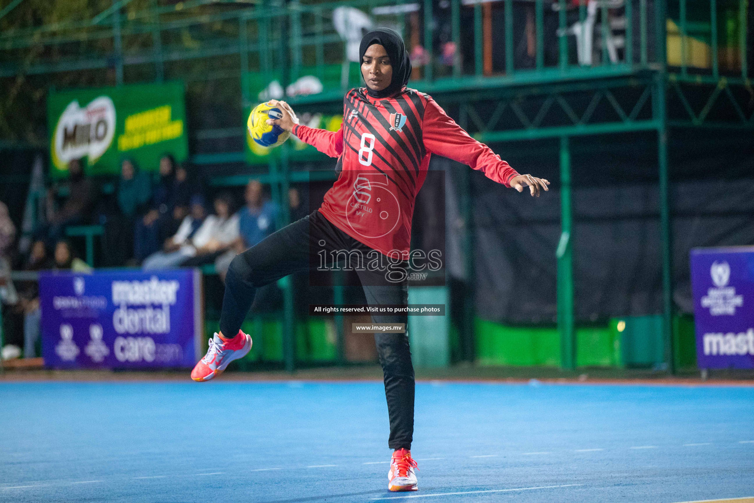 Day 2 of 6th MILO Handball Maldives Championship 2023, held in Handball ground, Male', Maldives on Friday, 21st May 2023 Photos: Nausham Waheed/ Images.mv