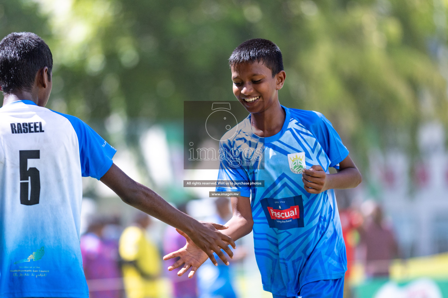 Day 2 of MILO Academy Championship 2023 (U12) was held in Henveiru Football Grounds, Male', Maldives, on Saturday, 19th August 2023. Photos: Nausham Waheedh / images.mv