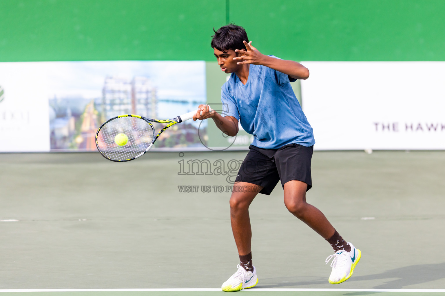 Day 4 of ATF Maldives Junior Open Tennis was held in Male' Tennis Court, Male', Maldives on Thursday, 12th December 2024. Photos: Nausham Waheed/ images.mv