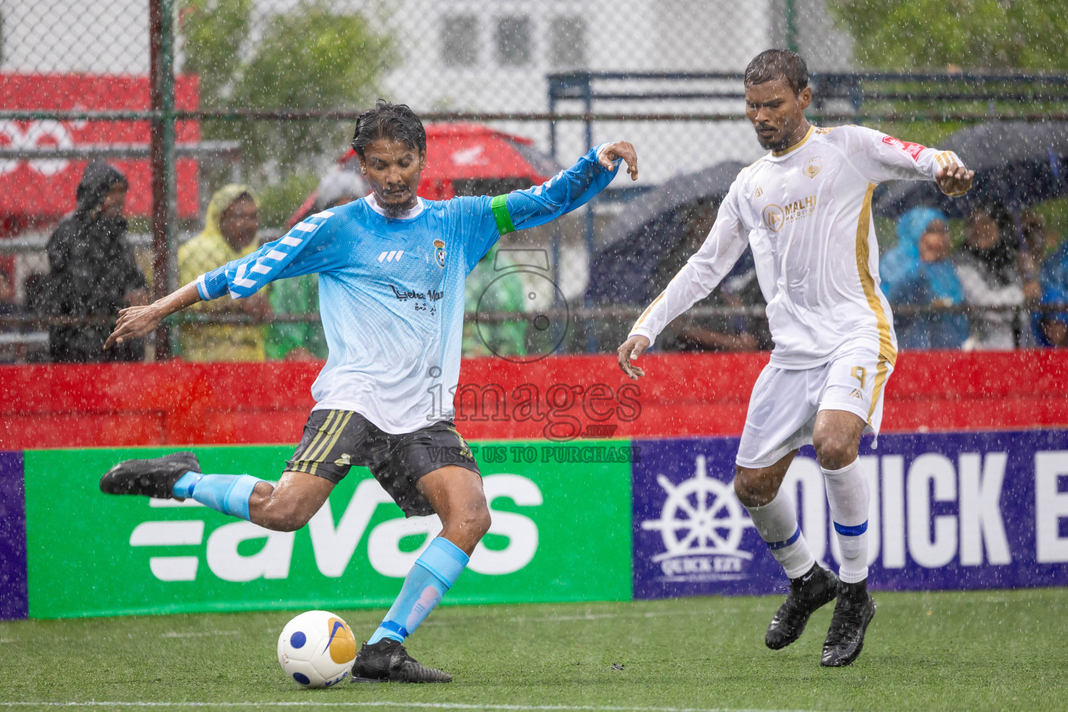 Raa Rasgetheem vs Raa Alifushi  in Day 10 of Golden Futsal Challenge 2025 was held on Tuesday, 14th January 2025, in Hulhumale', Maldives Photos: Shuu Abdul Sattar / images.mv