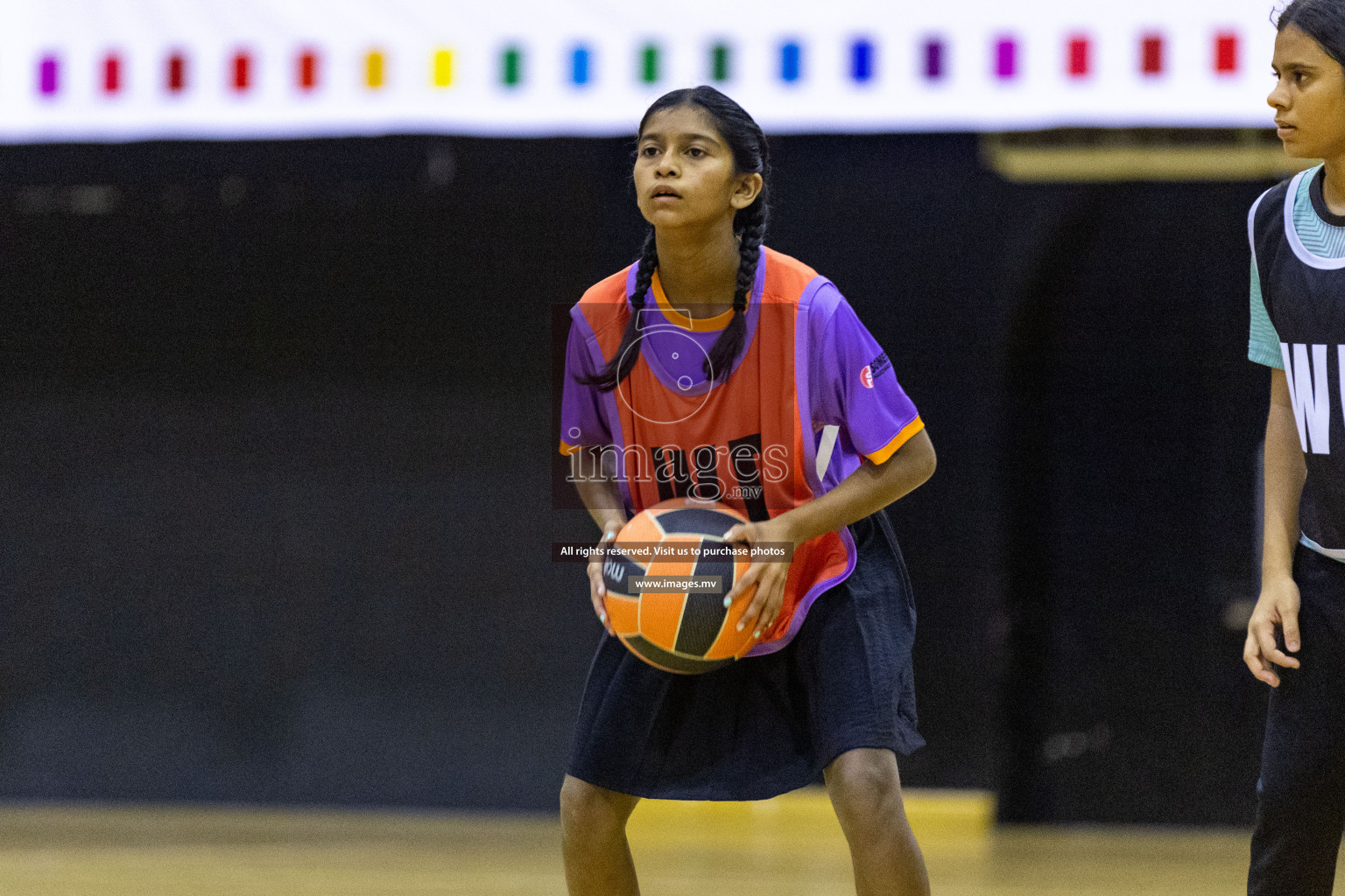 Final of 24th Interschool Netball Tournament 2023 was held in Social Center, Male', Maldives on 7th November 2023. Photos: Nausham Waheed / images.mv