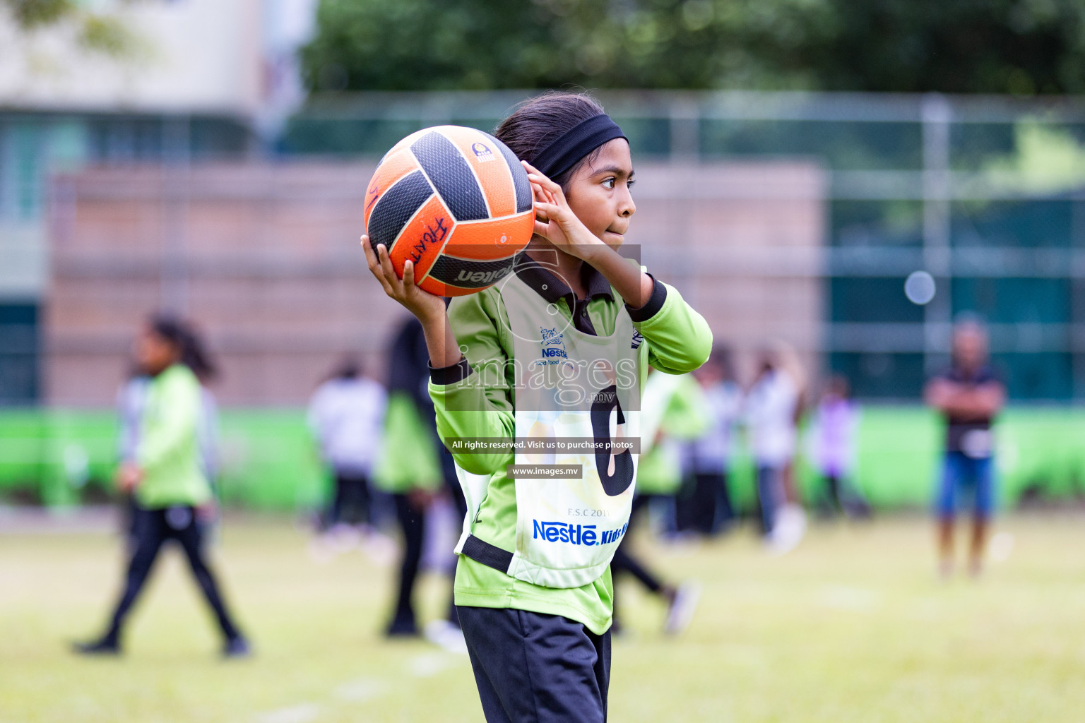 Day 1 of Nestle' Kids Netball Fiesta 2023 held in Henveyru Stadium, Male', Maldives on Thursday, 30th November 2023. Photos by Nausham Waheed / Images.mv