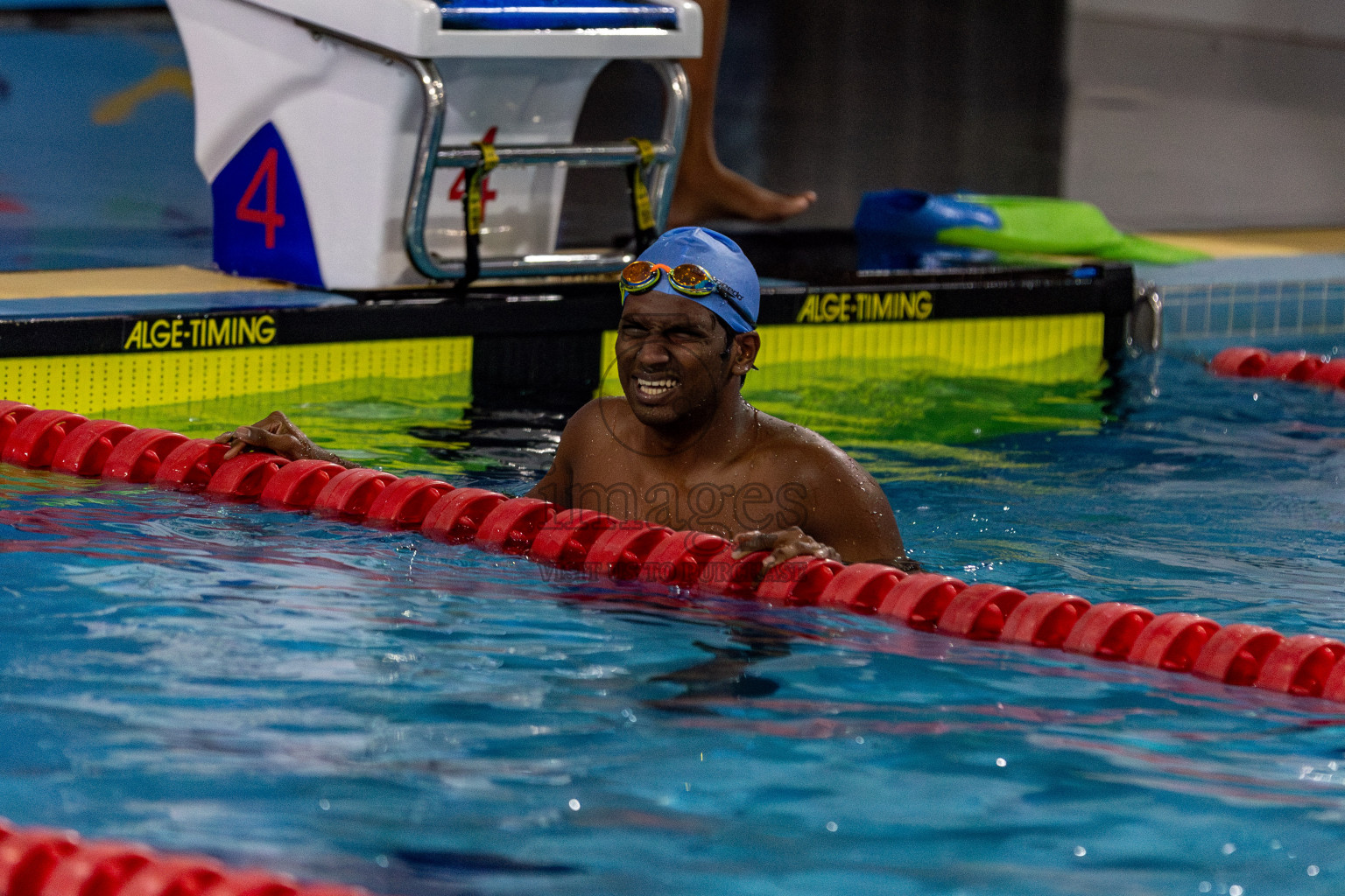 Day 2 of National Swimming Competition 2024 held in Hulhumale', Maldives on Saturday, 14th December 2024. Photos: Hassan Simah / images.mv