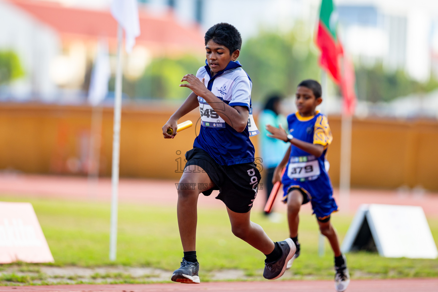 Day 5 of MWSC Interschool Athletics Championships 2024 held in Hulhumale Running Track, Hulhumale, Maldives on Wednesday, 13th November 2024. Photos by: Nausham Waheed / Images.mv