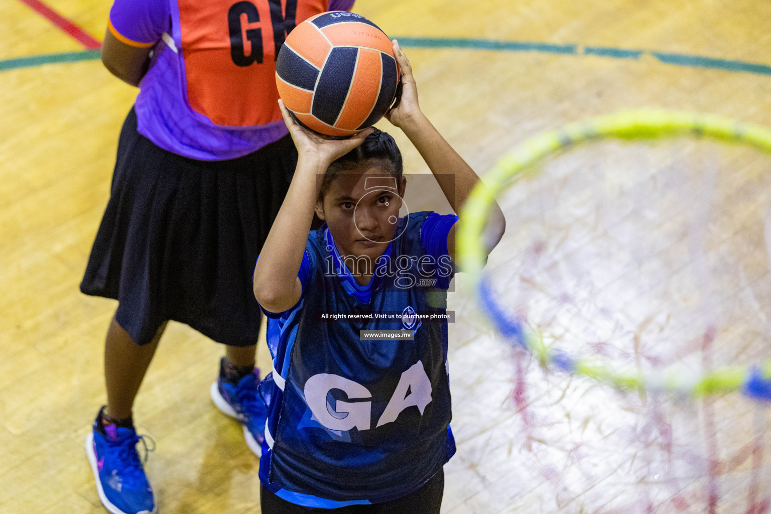 Day3 of 24th Interschool Netball Tournament 2023 was held in Social Center, Male', Maldives on 29th October 2023. Photos: Nausham Waheed, Mohamed Mahfooz Moosa / images.mv