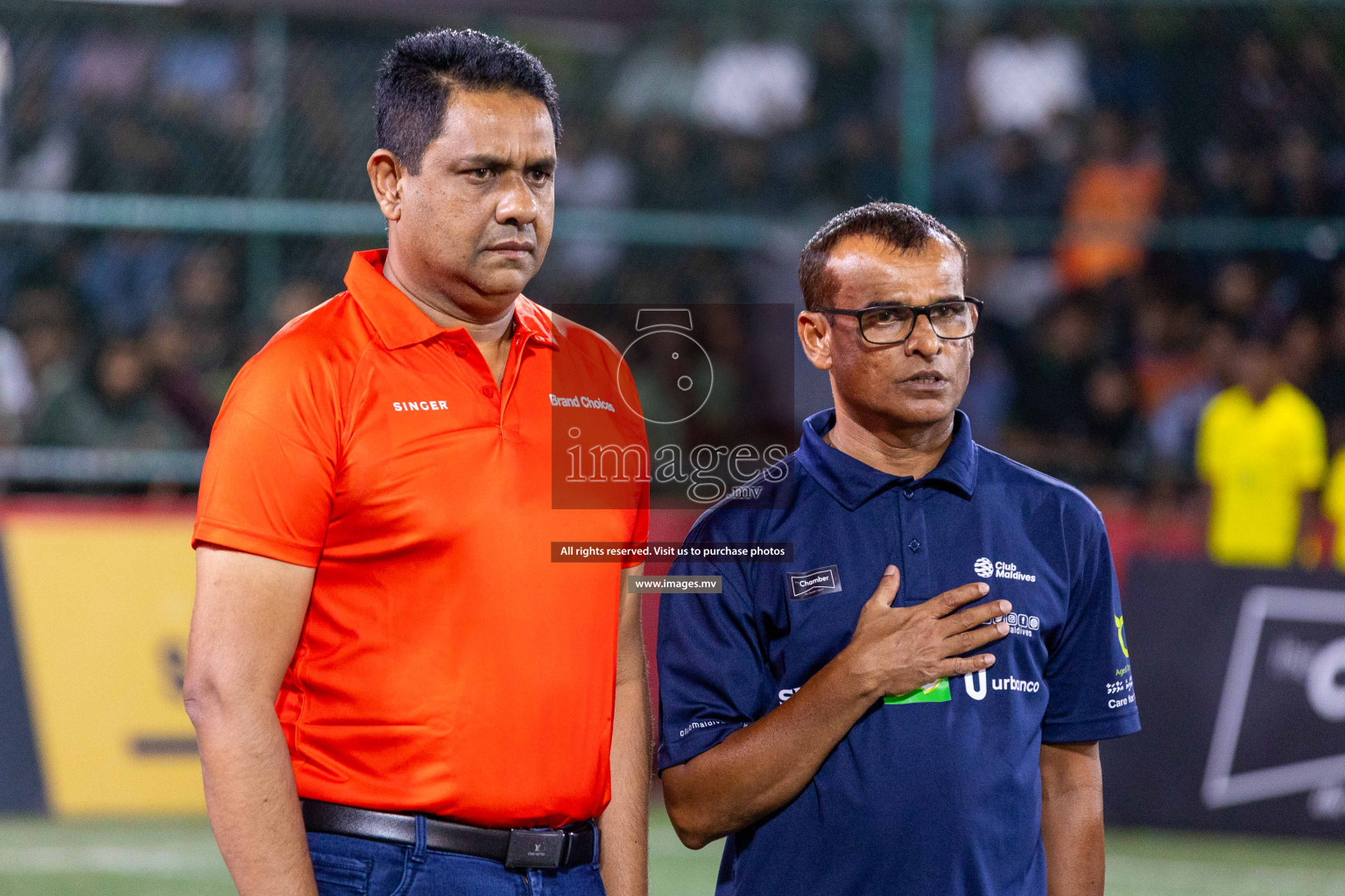 RRC vs Team FSM in Semi Final of Club Maldives Cup 2023 held in Hulhumale, Maldives, on Wednesday, 16th August 2023
Photos: Ismail Thoriq / images.mv