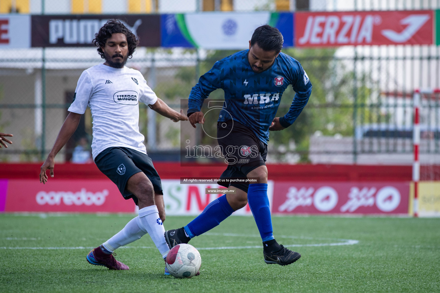 SH. Maroshi vs SH. Kanditheem in Day 7 of Golden Futsal Challenge 2023 on 11 February 2023 in Hulhumale, Male, Maldives