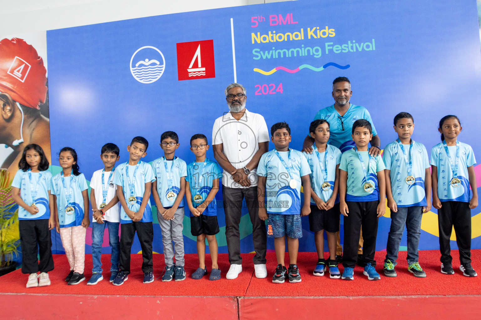 Closing of BML 5th National Swimming Kids Festival 2024 held in Hulhumale', Maldives on Saturday, 23rd November 2024.
Photos: Ismail Thoriq / images.mv