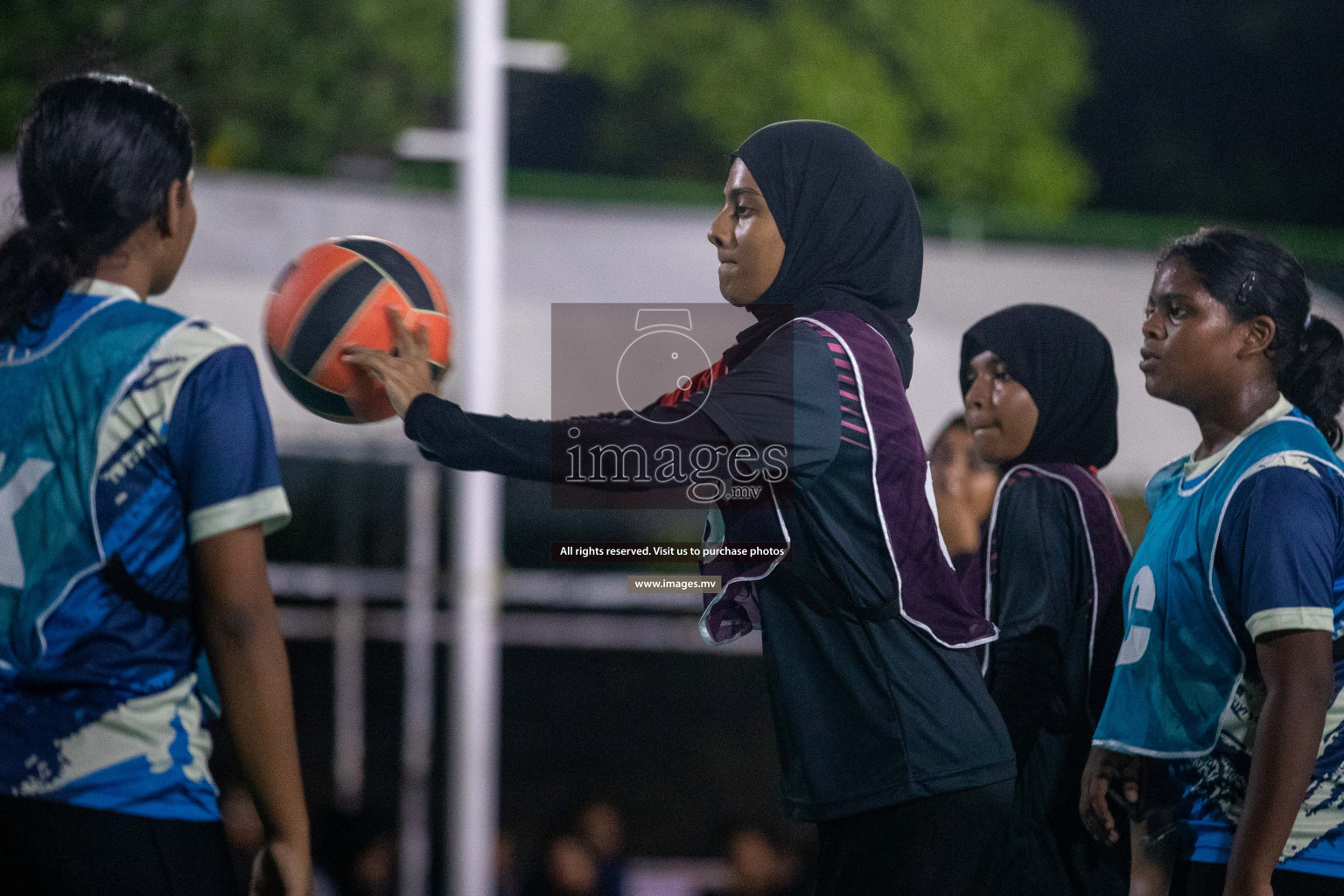 Day 3 of 20th Milo National Netball Tournament 2023, held in Synthetic Netball Court, Male', Maldives on 1st June 2023 Photos: Nausham Waheed/ Images.mv