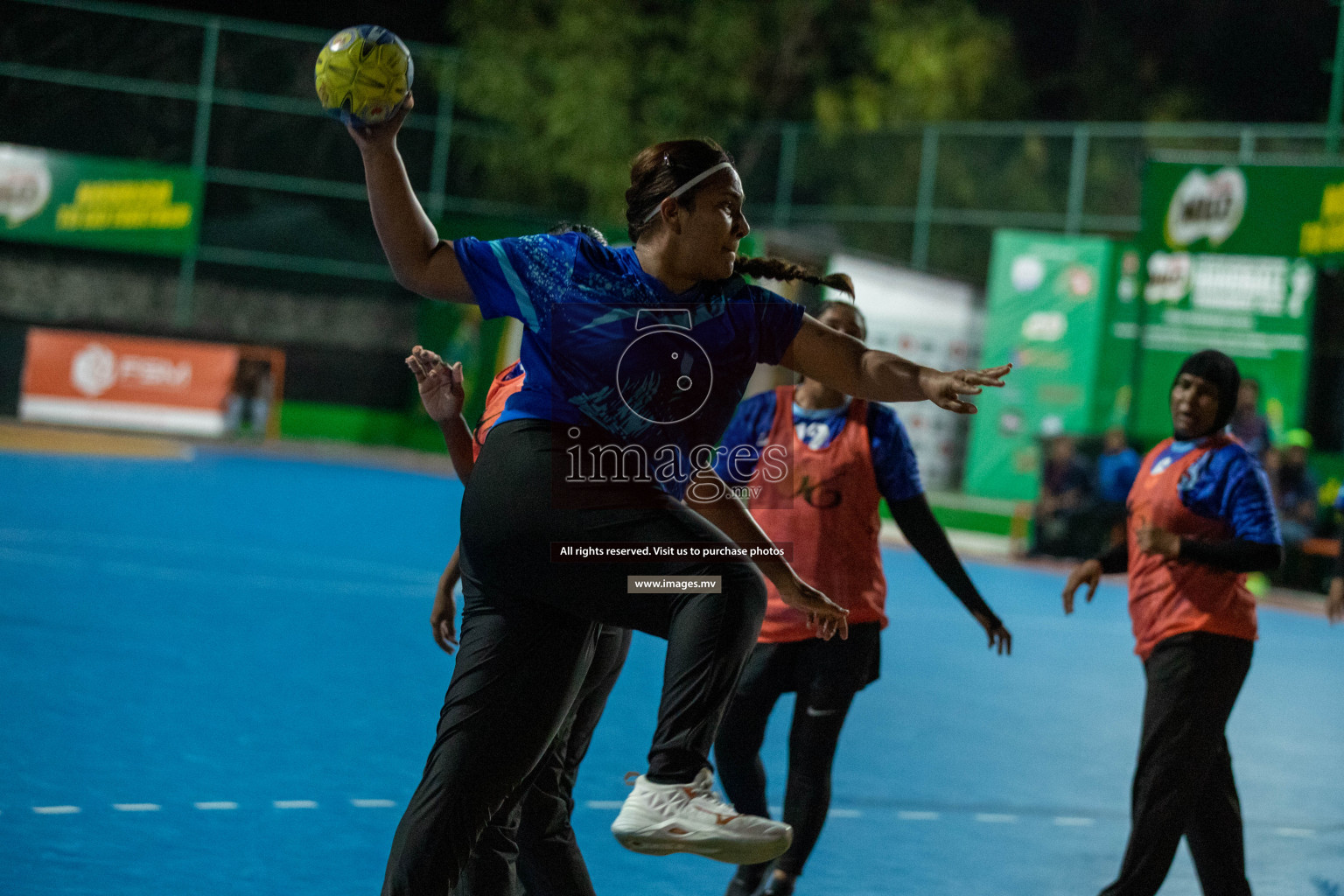 Day 13 of Milo 6th Inter Office Handball Tournament 2022 - Photos by Nausham Waheed & Hassan Simah