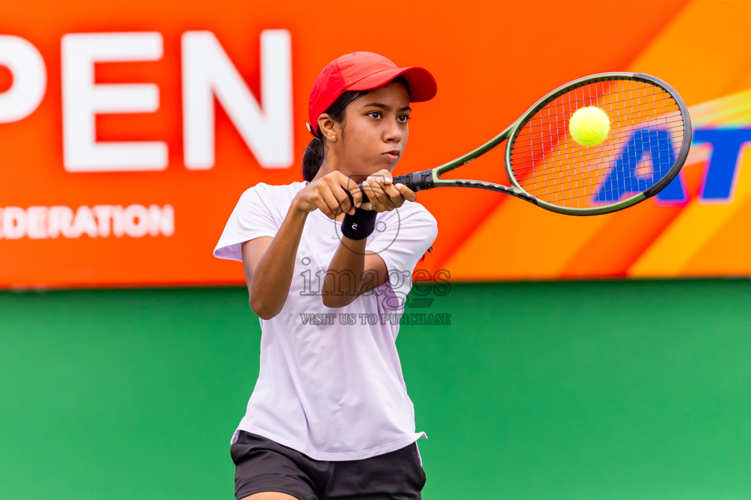 Day 1 of ATF Maldives Junior Open Tennis was held in Male' Tennis Court, Male', Maldives on Monday, 9th December 2024. Photos: Nausham Waheed / images.mv