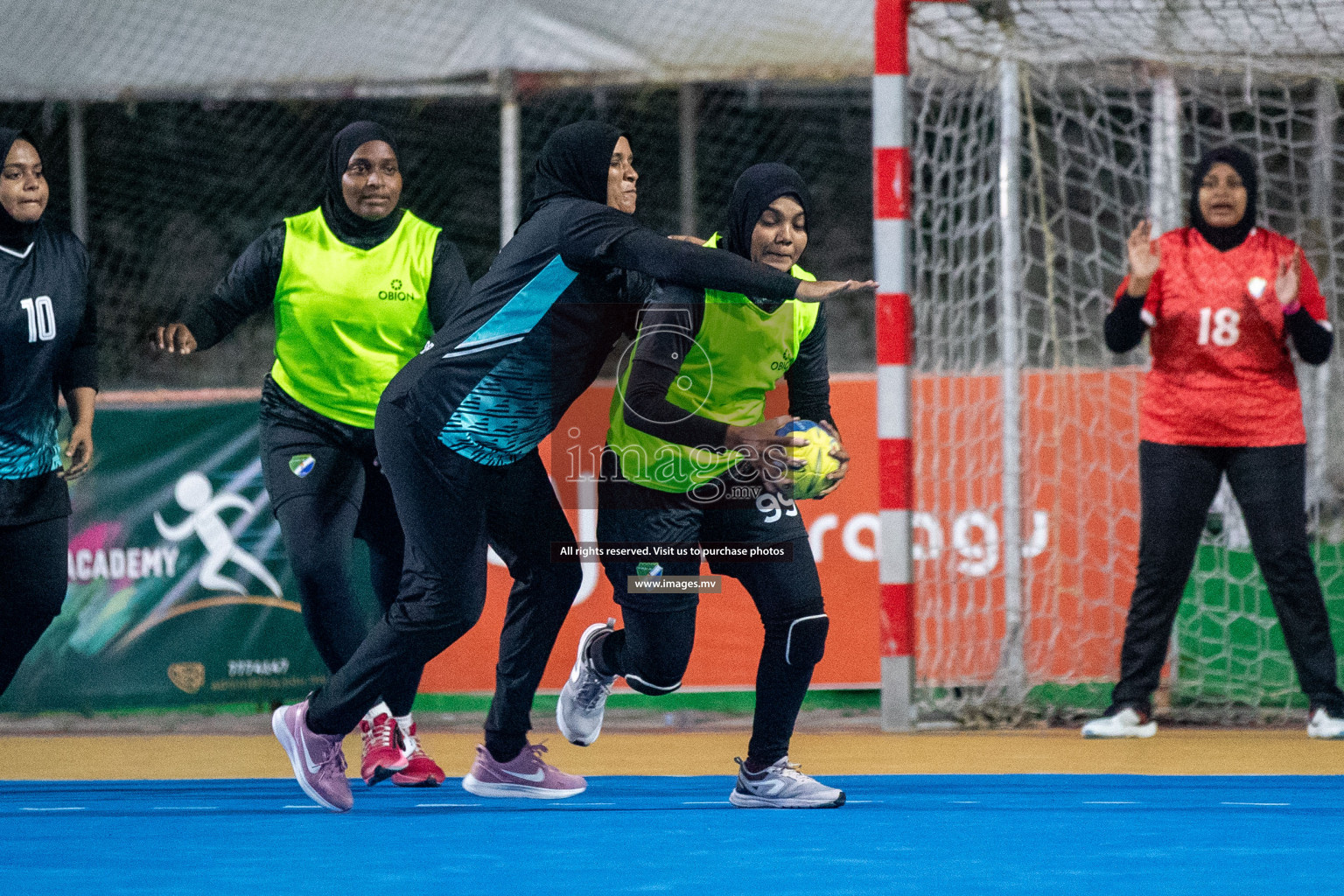 Day 6 of 6th MILO Handball Maldives Championship 2023, held in Handball ground, Male', Maldives on Thursday, 25th May 2023 Photos: Shuu Abdul Sattar/ Images.mv