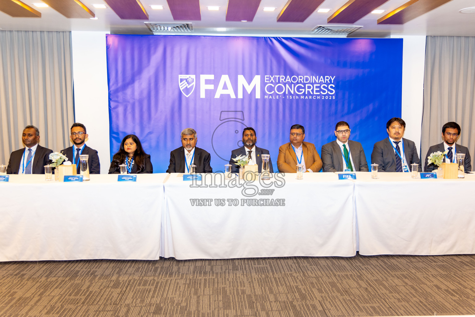 FAM Extraordinary Congress 2025 was held on Saturday, 15th March 2025, in Male', Maldives Photos: Nausham Waheed / images.mv