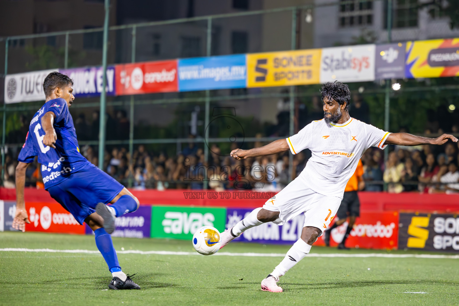 B Eydhafushi vs B Thulhaadhoo in Baa Atoll Finals Day 26 of Golden Futsal Challenge 2025 was held on Thursday , 30th January 2025, in Hulhumale', Maldives. Photos: Ismail Thoriq / images.mv
