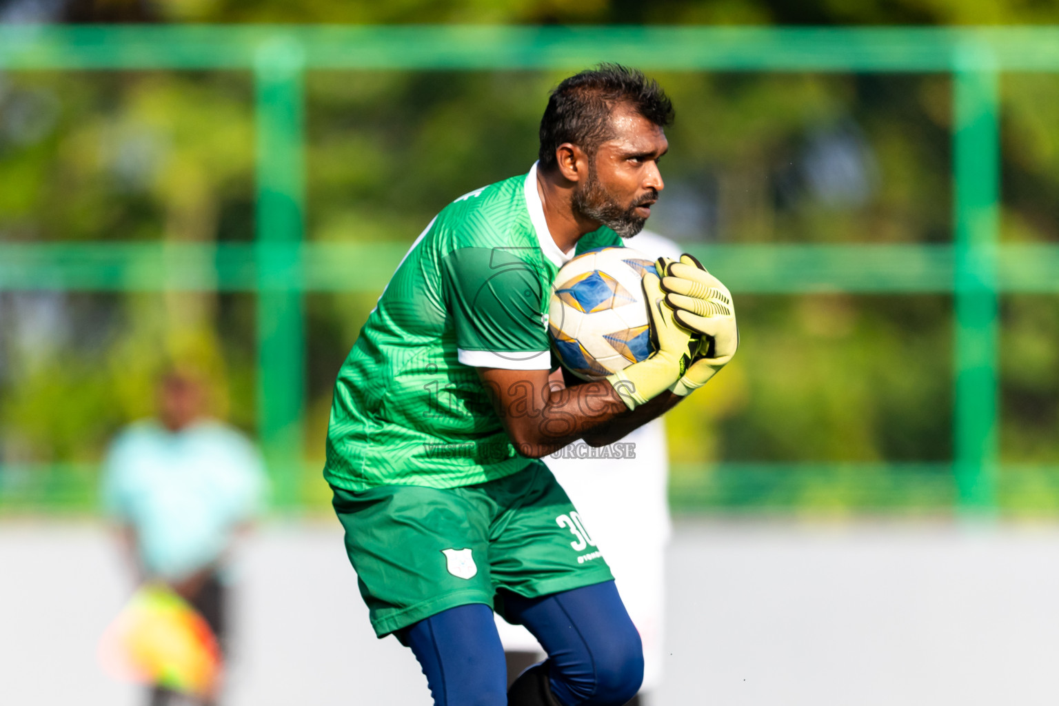 Kanmathi Juniors vs Furious SC from Manadhoo Council Cup 2024 in N Manadhoo Maldives on Monday, 19th February 2023. Photos: Nausham Waheed / images.mv