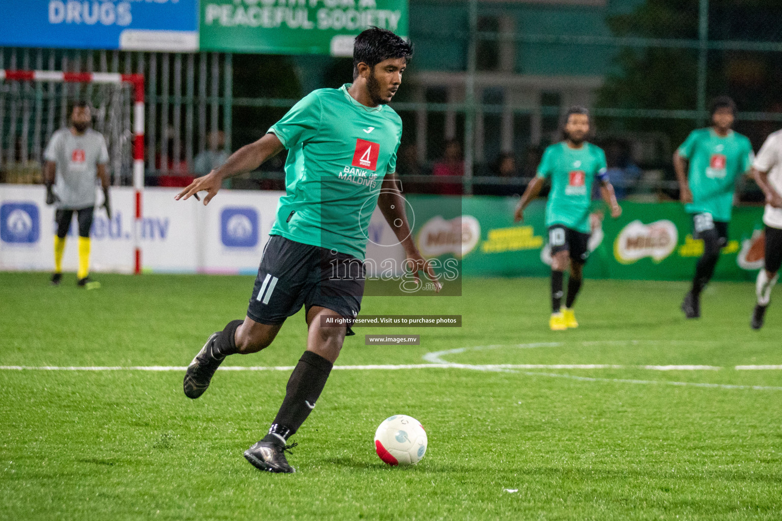 United BML vs Club Airports in Club Maldives Cup 2022 was held in Hulhumale', Maldives on Saturday, 15th October 2022. Photos: Hassan Simah/ images.mv