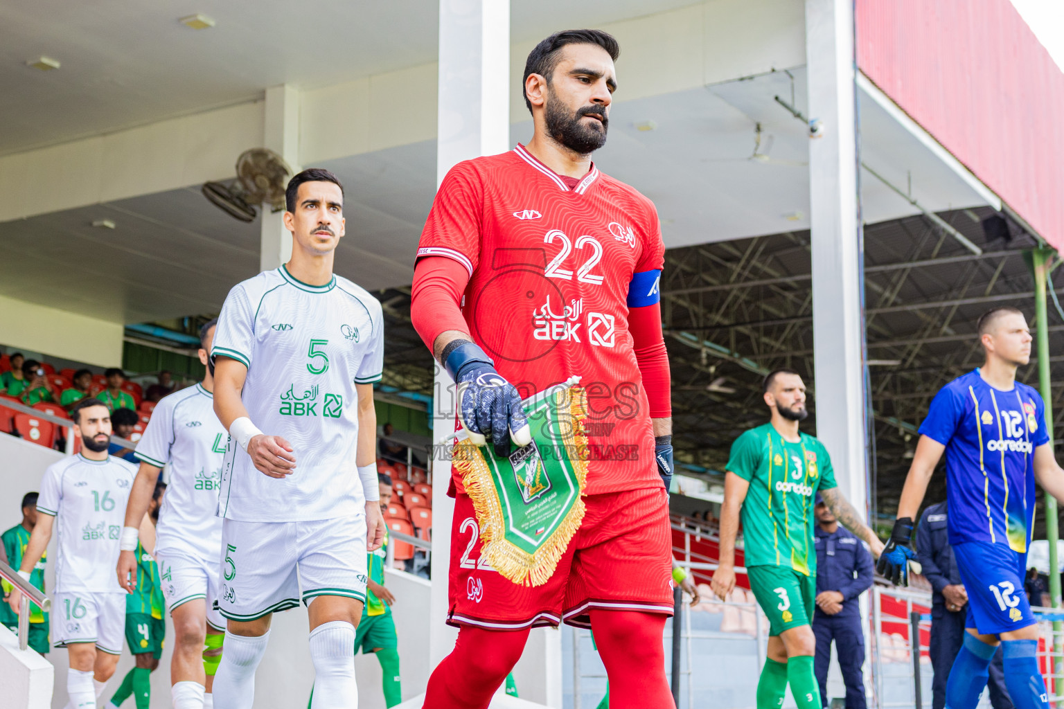Maziya SC vs Al Arabi SC in AFC Challenge League 2025/26 Preliminary Stage was held at National Stadium in Male', Maldives on Tuesday, 12th August 2025. Photos: Areef Adam / images.mv
