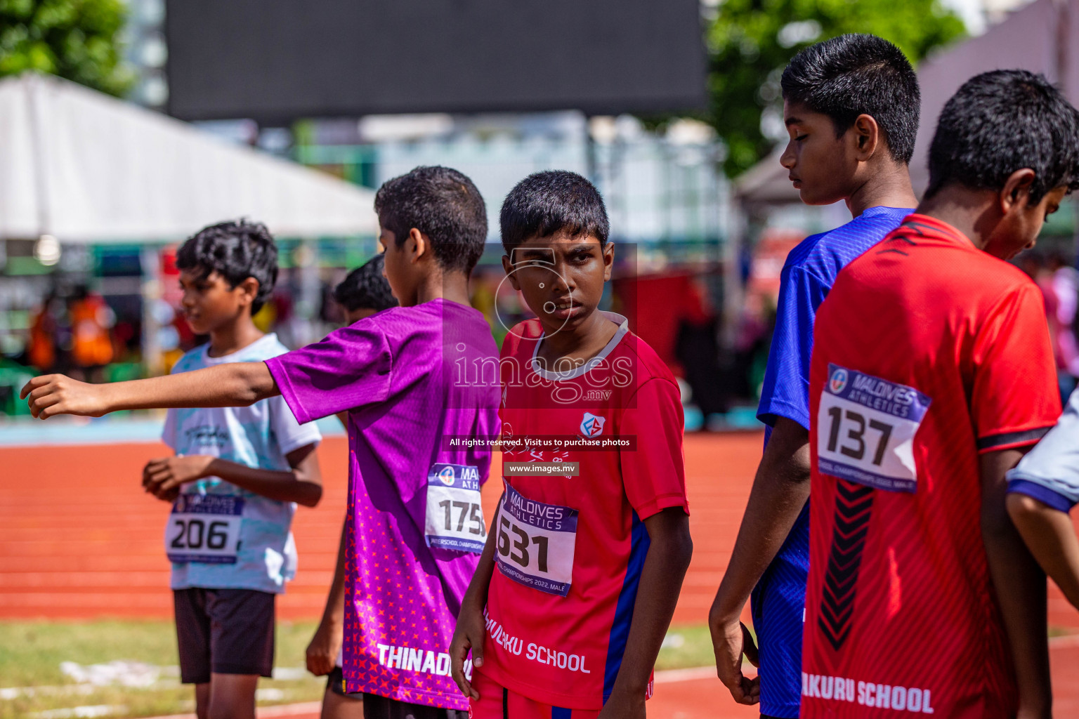 Day 5 of Inter-School Athletics Championship held in Male', Maldives on 27th May 2022. Photos by: Nausham Waheed / images.mv