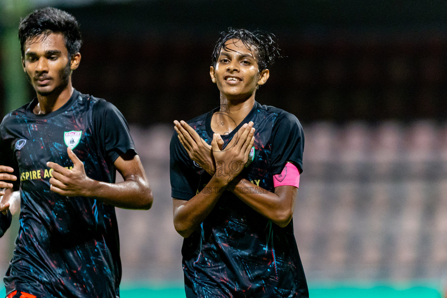 Maziya SRC vs Club Eagles in Day 4 of Under 19 Youth Championship 2024 was held at National Stadium in Male', Maldives on Thursday, 13th June 2024. Photos: Nausham Waheed / images.mv