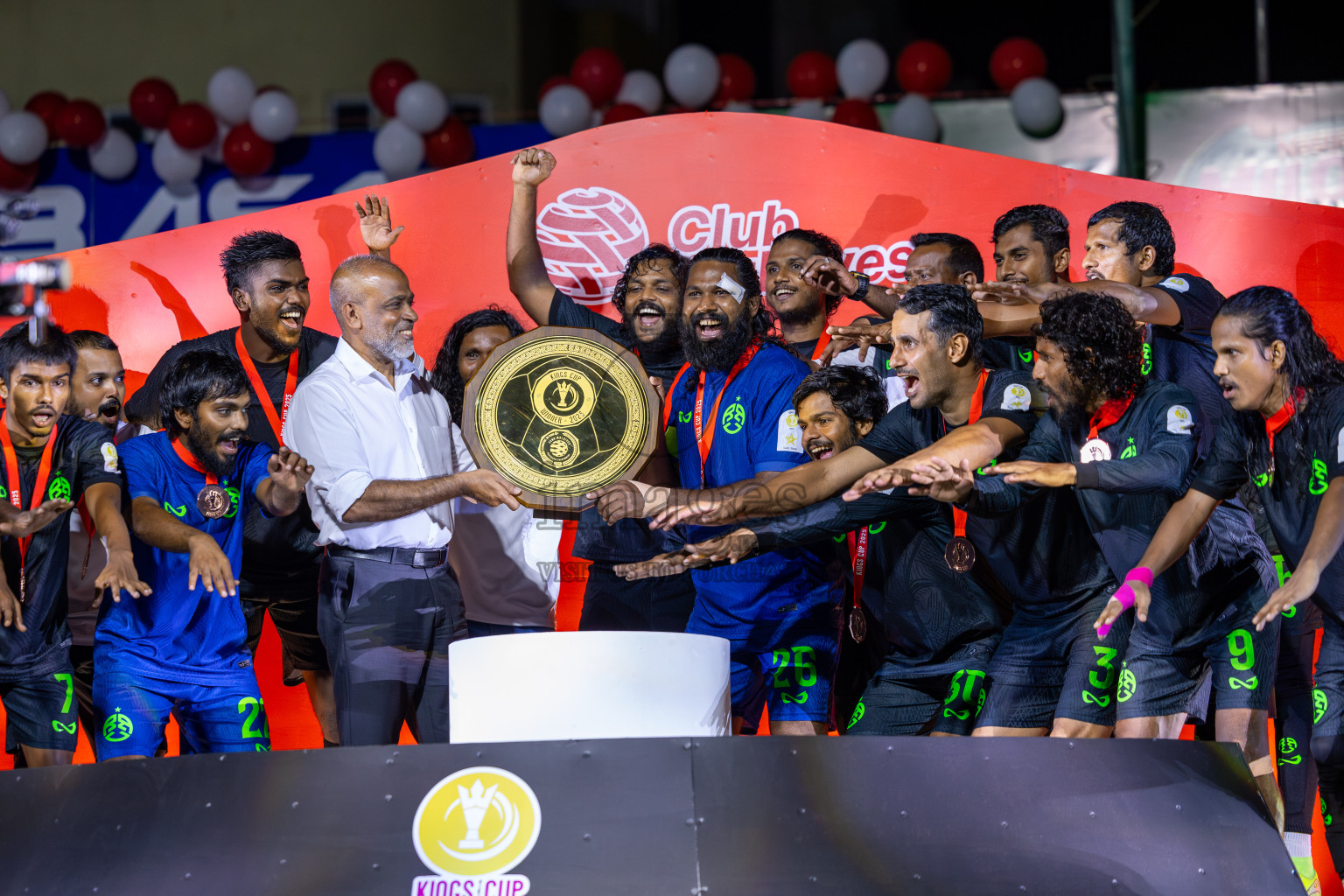 Road Recreation Club vs Club Combination SC Eydhafushi in Kings Cup Final of Club Maldives 2025 was held in Rehendhi Futsal Ground, Hulhumale', Maldives on Tuesday, 9th September 2025. Photos: Ismail Thoriq / images.mv