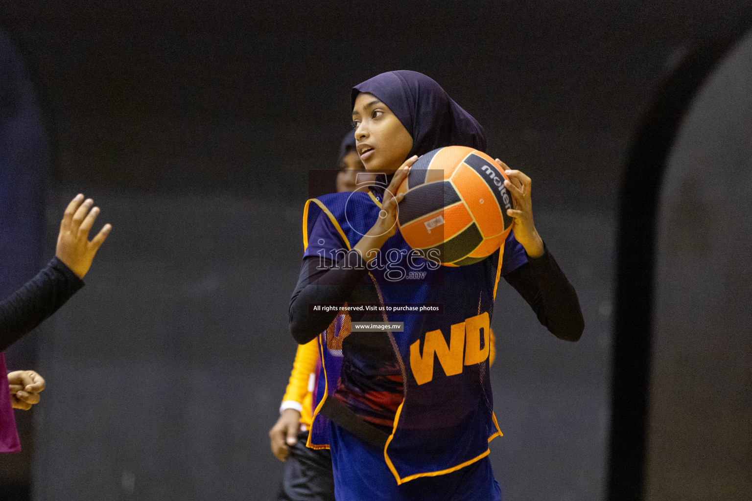 Day7 of 24th Interschool Netball Tournament 2023 was held in Social Center, Male', Maldives on 2nd November 2023. Photos: Nausham Waheed / images.mv