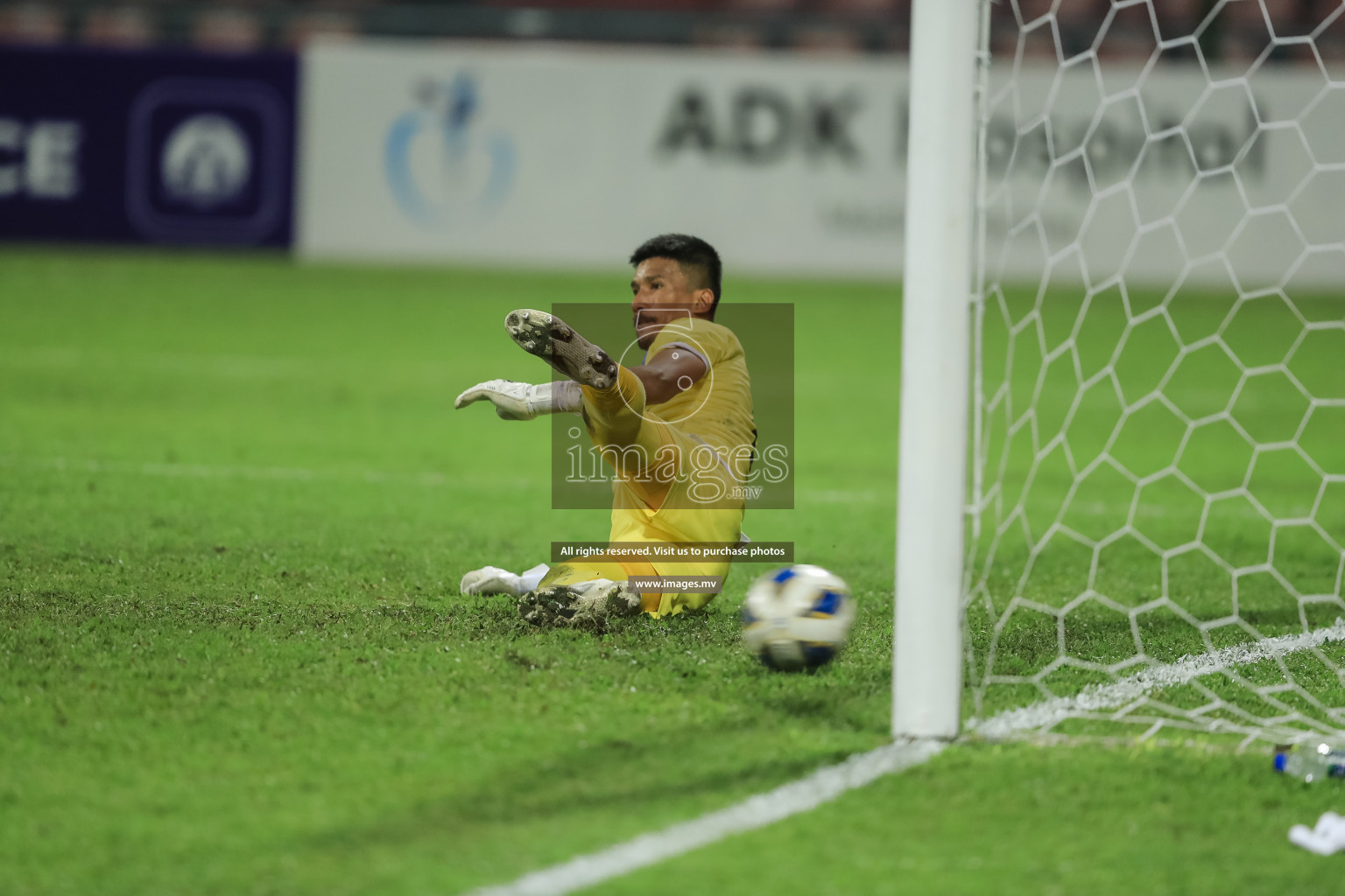 Nepal vs Sri Lanka in SAFF Championship 2021 held on 4th October 2021 in Galolhu National Stadium, Male', Maldives