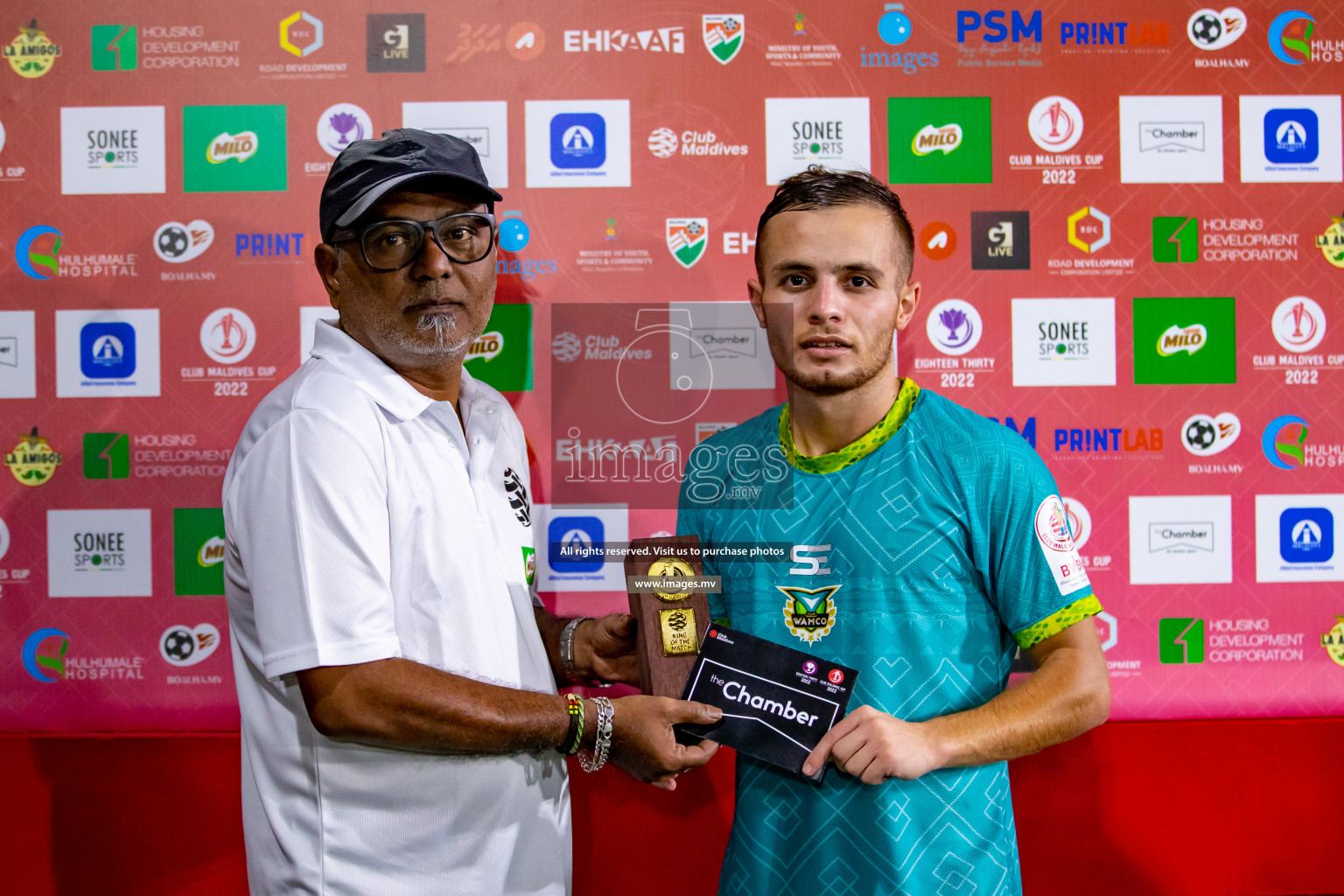 WAMCO vs MIFCO RC in Club Maldives Cup 2022 was held in Hulhumale', Maldives on Monday, 17th October 2022. Photos: Hassan Simah/ images.mv