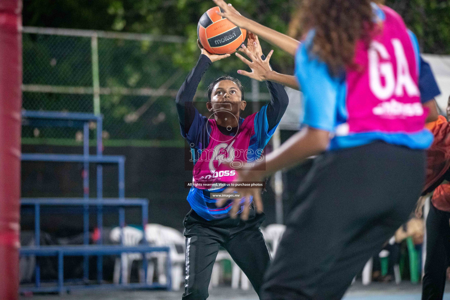 Day 7 of 20th Milo National Netball Tournament 2023, held in Synthetic Netball Court, Male', Maldives on 5th June 2023 Photos: Nausham Waheed/ Images.mv