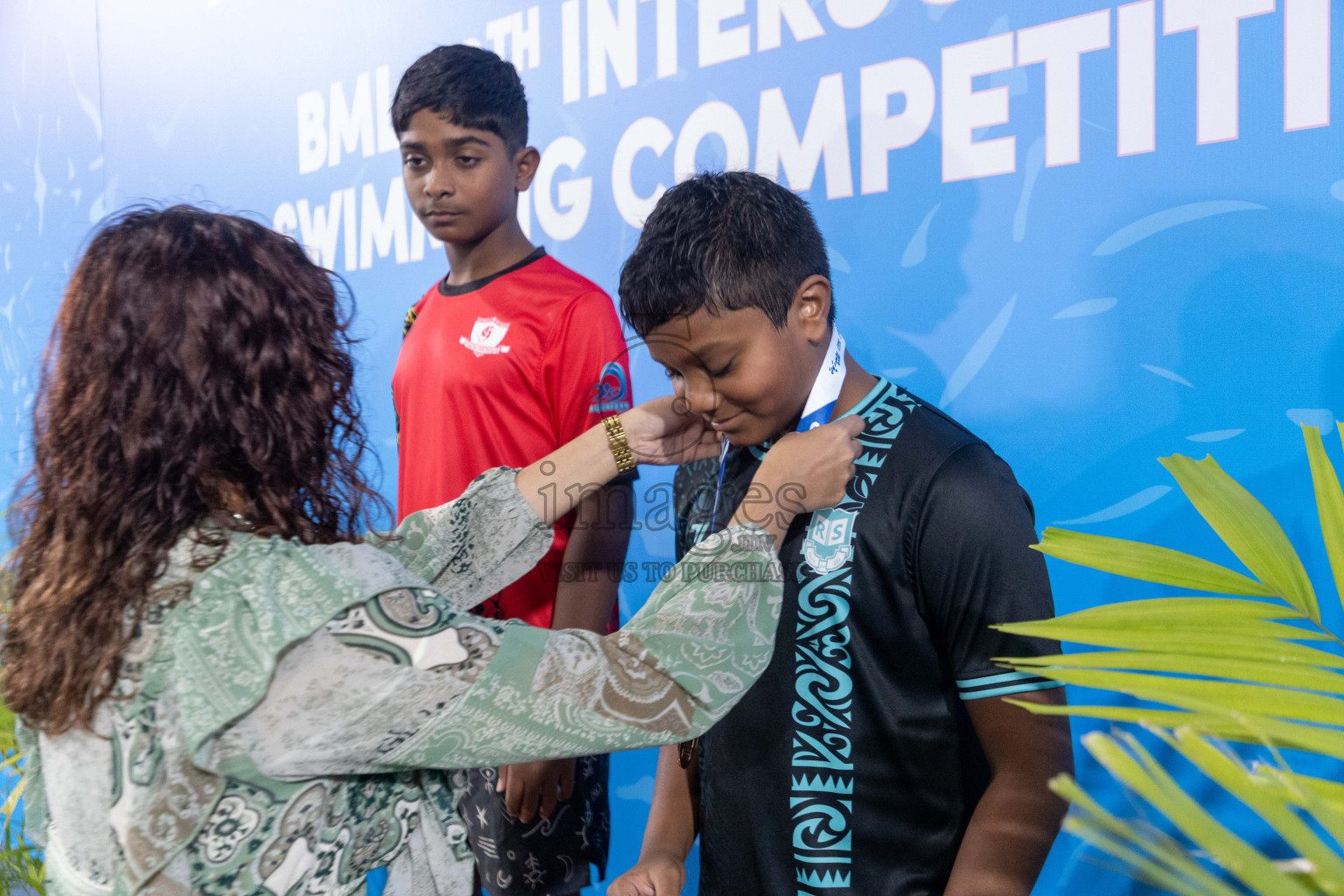 Day 4 of 20th Inter-school Swimming Competition 2024 held in Hulhumale', Maldives on Tuesday, 15th October 2024. Photos: Ismail Thoriq / images.mv