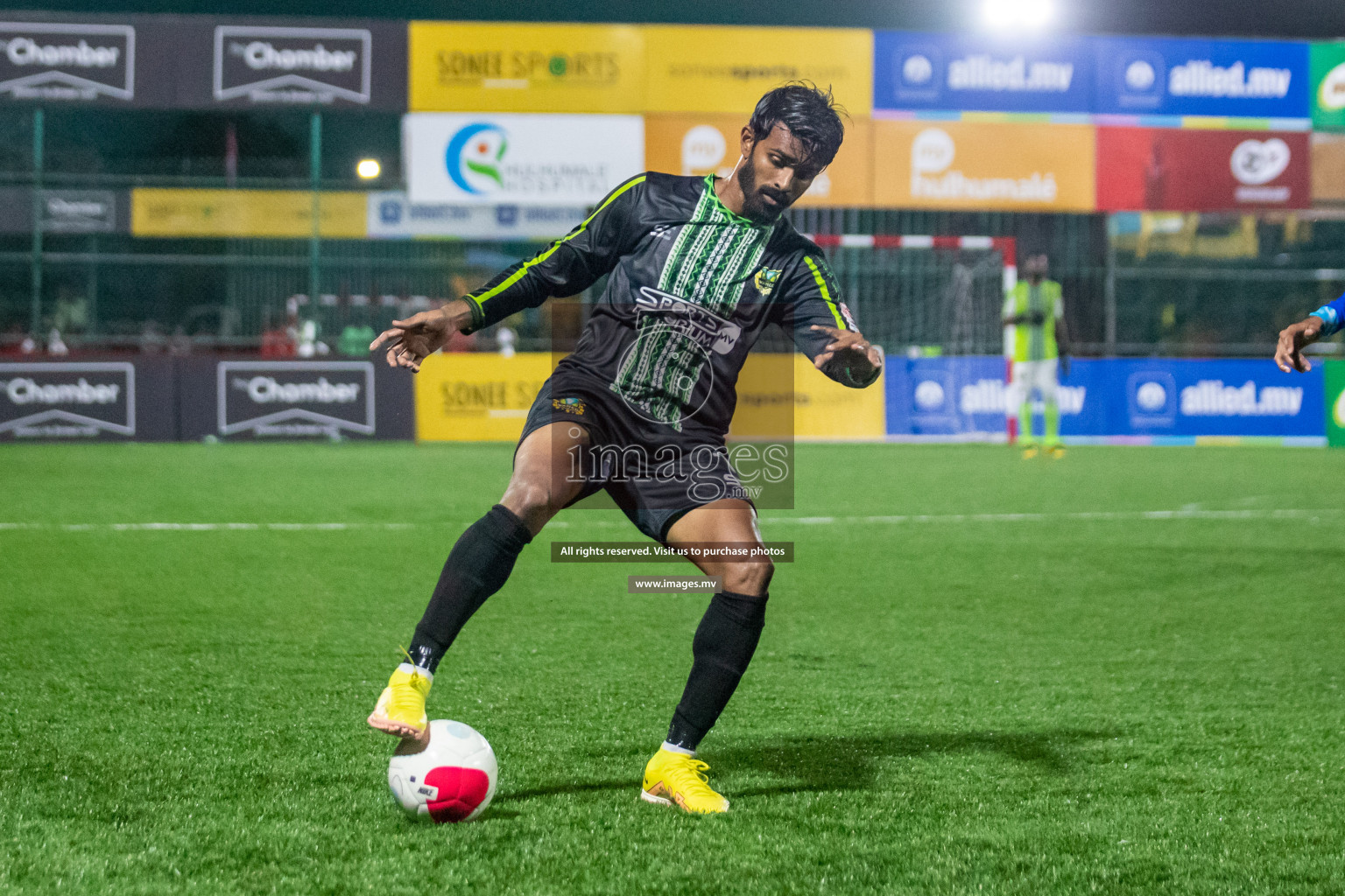 WAMCO vs Club Fen in Club Maldives Cup 2022 was held in Hulhumale', Maldives on Wednesday, 12th October 2022. Photos: Hassan Simah / images.mv