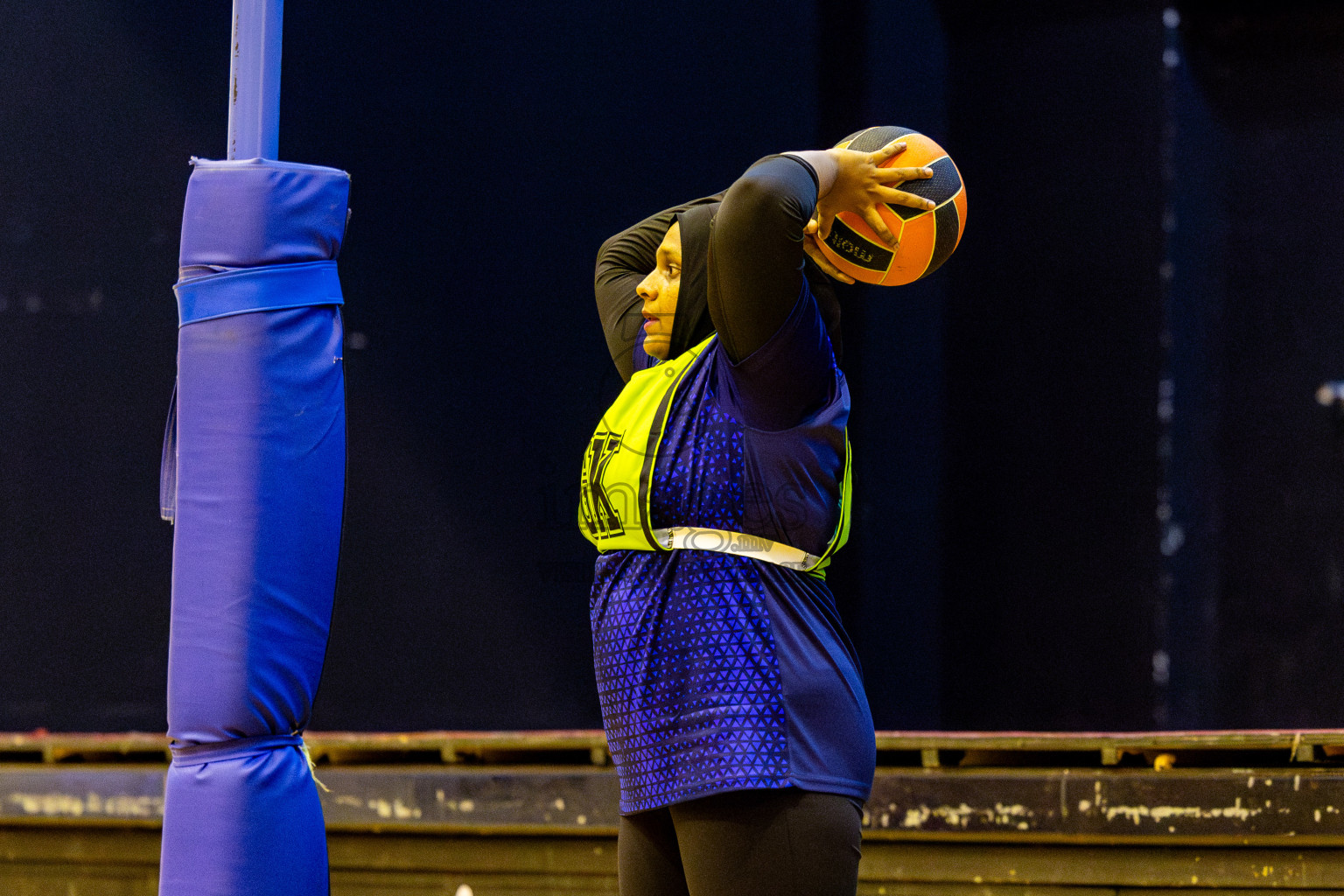 Day 2 of 21st National Netball Tournament was held in Social Canter at Male', Maldives on Thursday, 10th May 2024. Photos: Nausham Waheed / images.mv